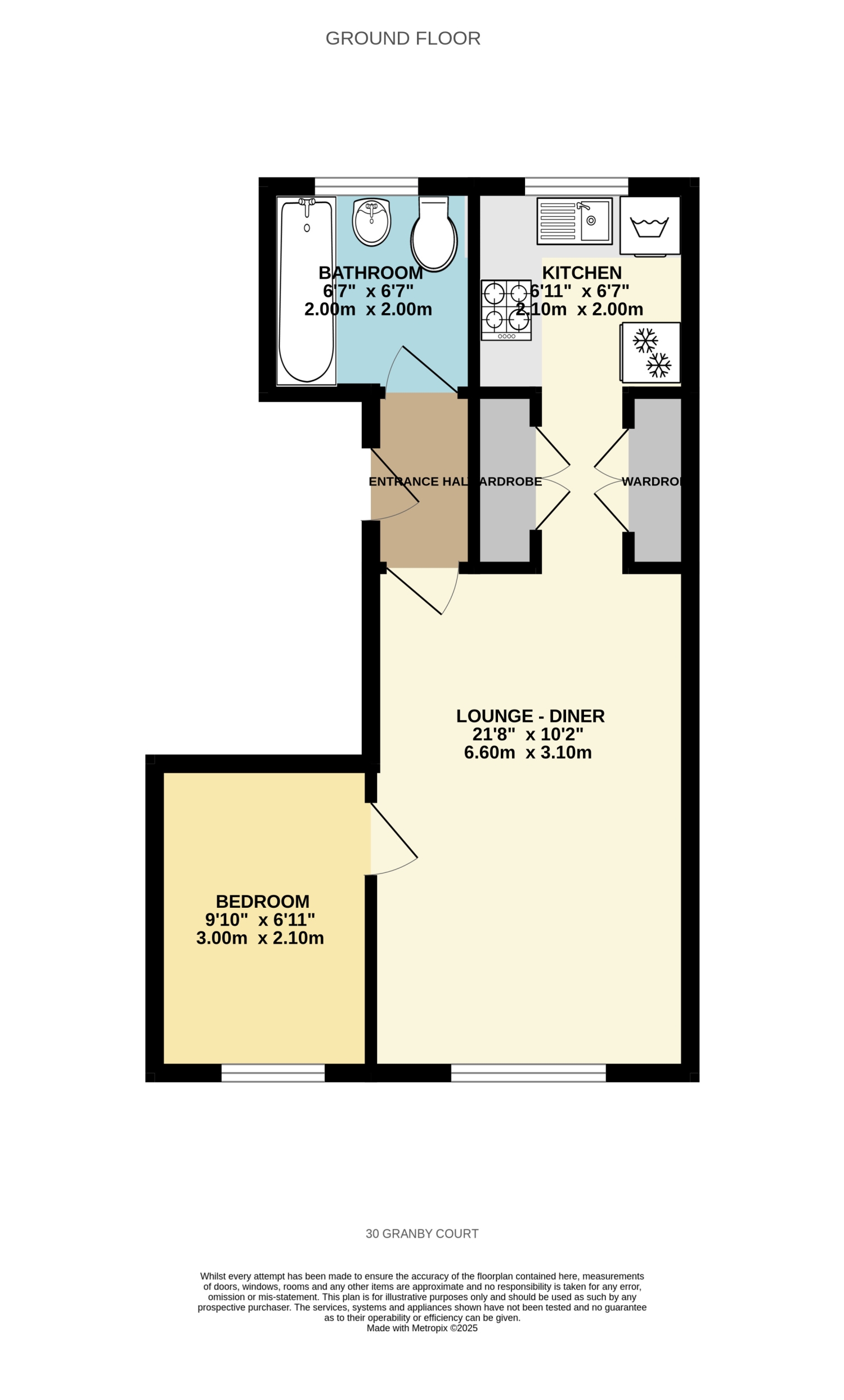30, Granby Court, Milton Keynes floorplan