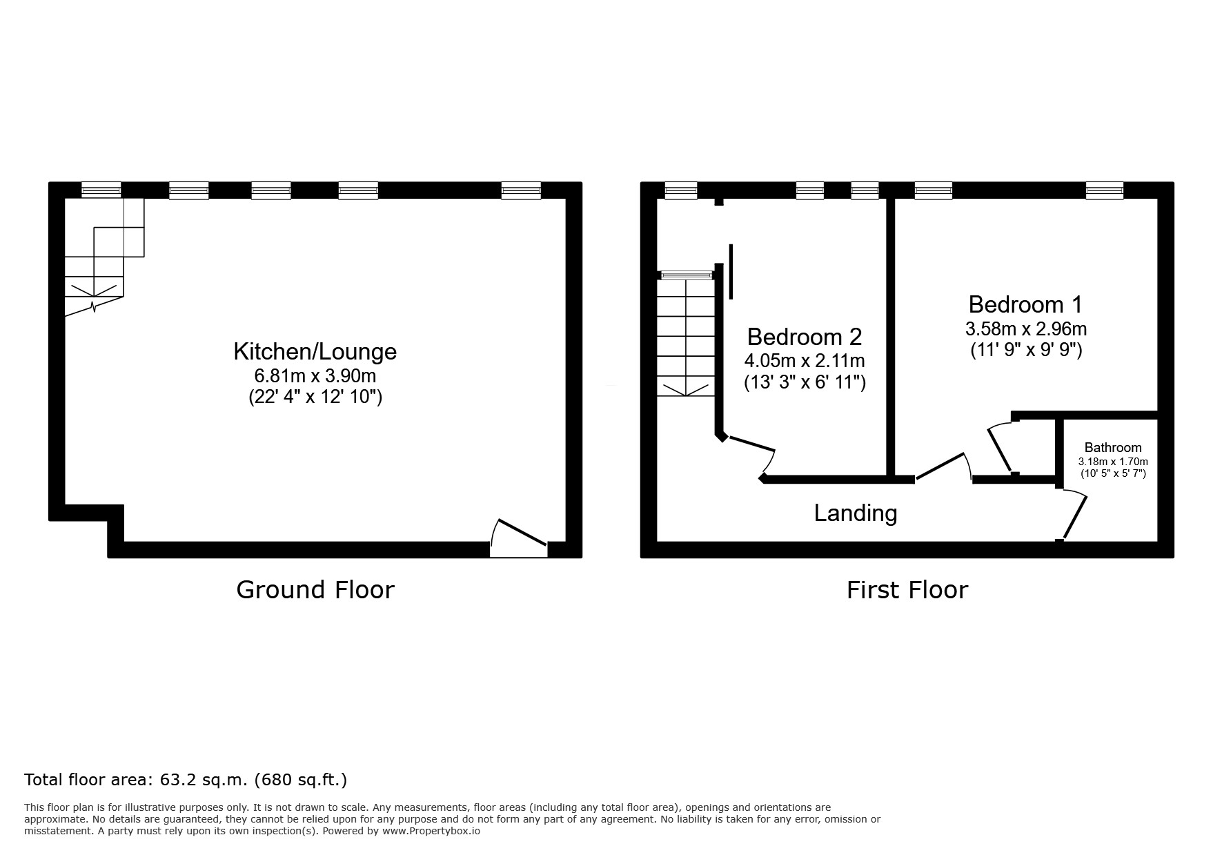 20, Herbert Place, Kent floorplan