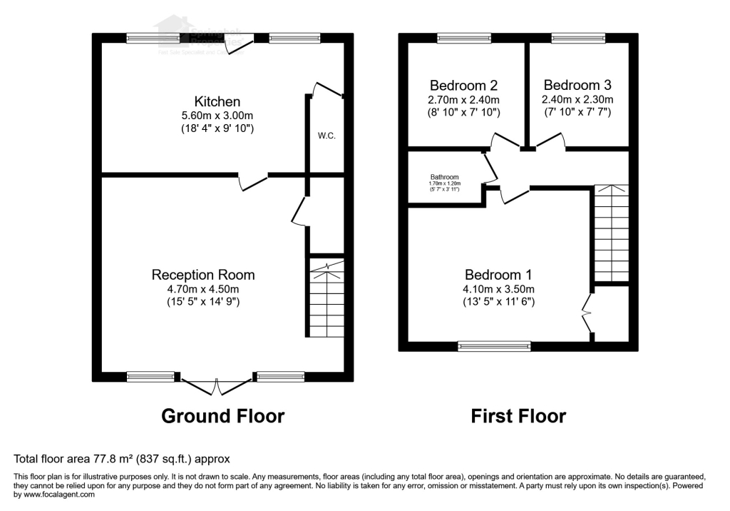 3, Farman Row, Burton-on-trent floorplan