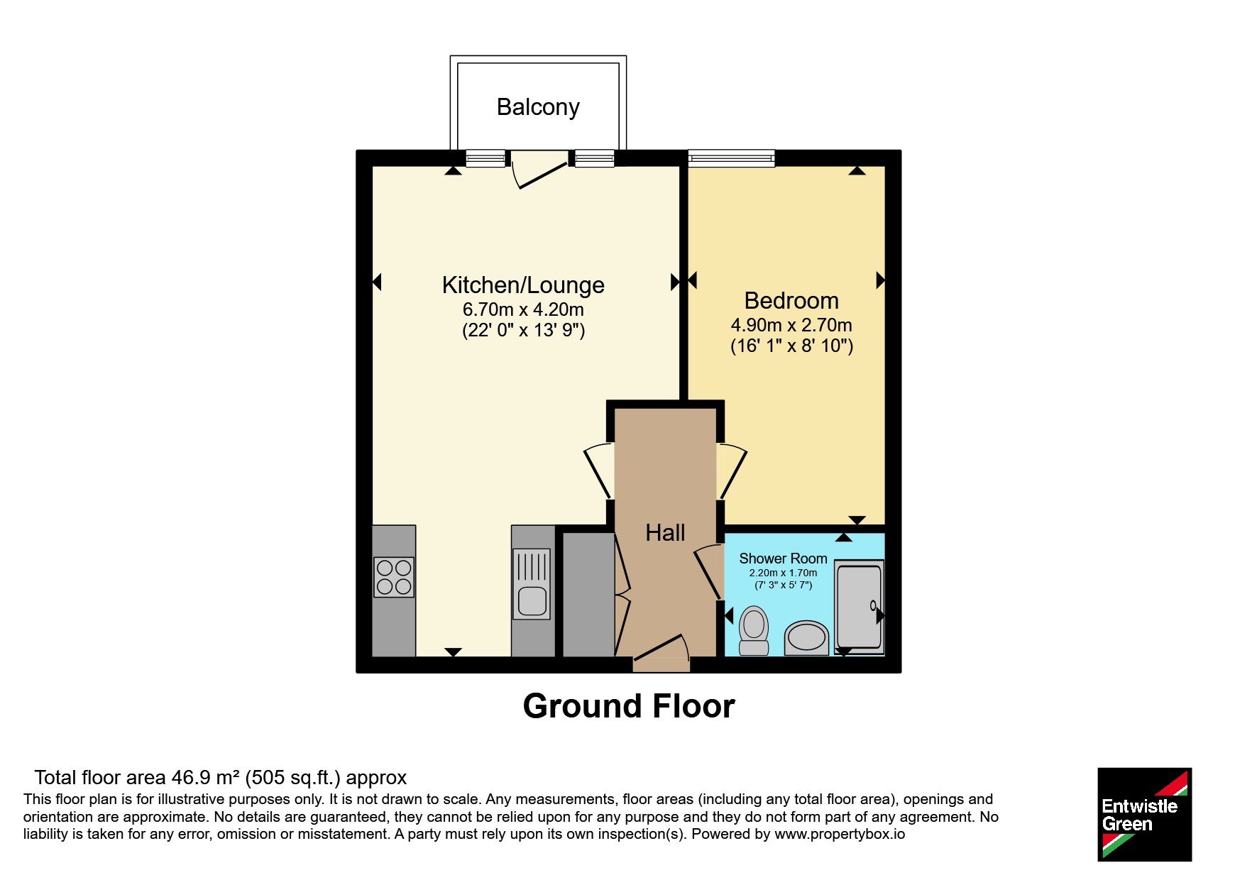Apartment 38, Peruzzi House, 6, South Street, Greater Manchester floorplan