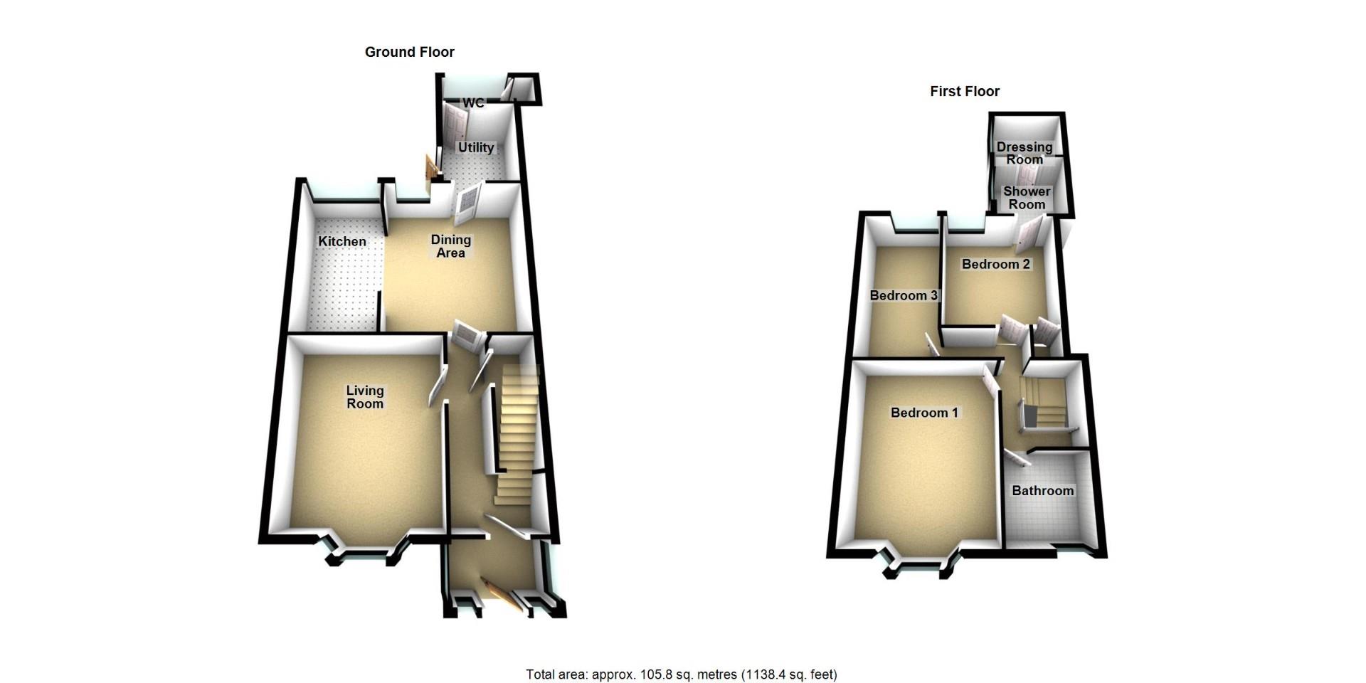 173, Talbot Road, South Shields floorplan