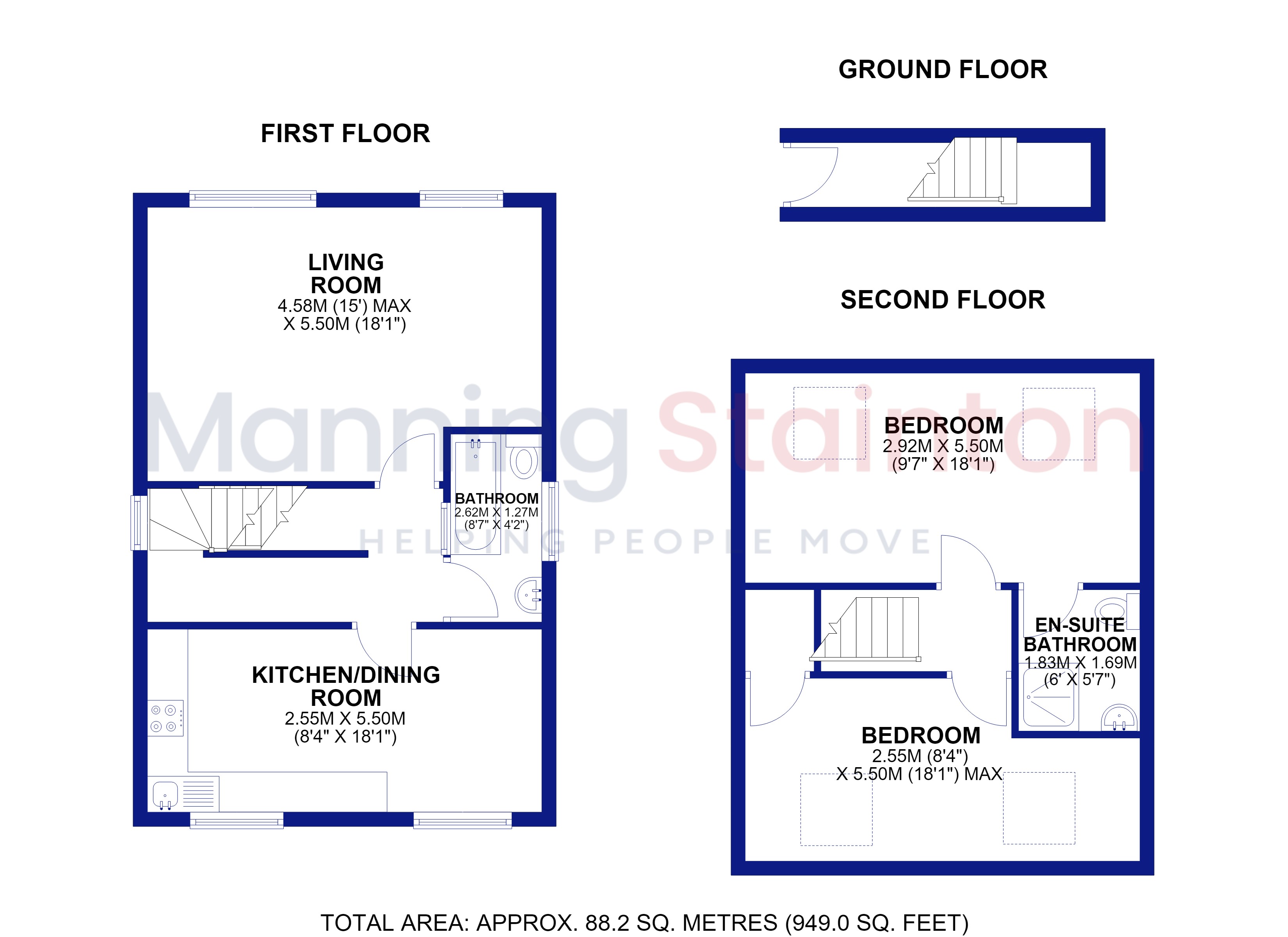 504a, Broad Lane, West Yorkshire floorplan