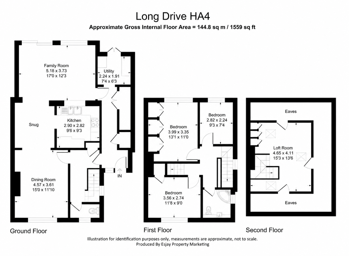 310, Long Drive, South Ruislip floorplan