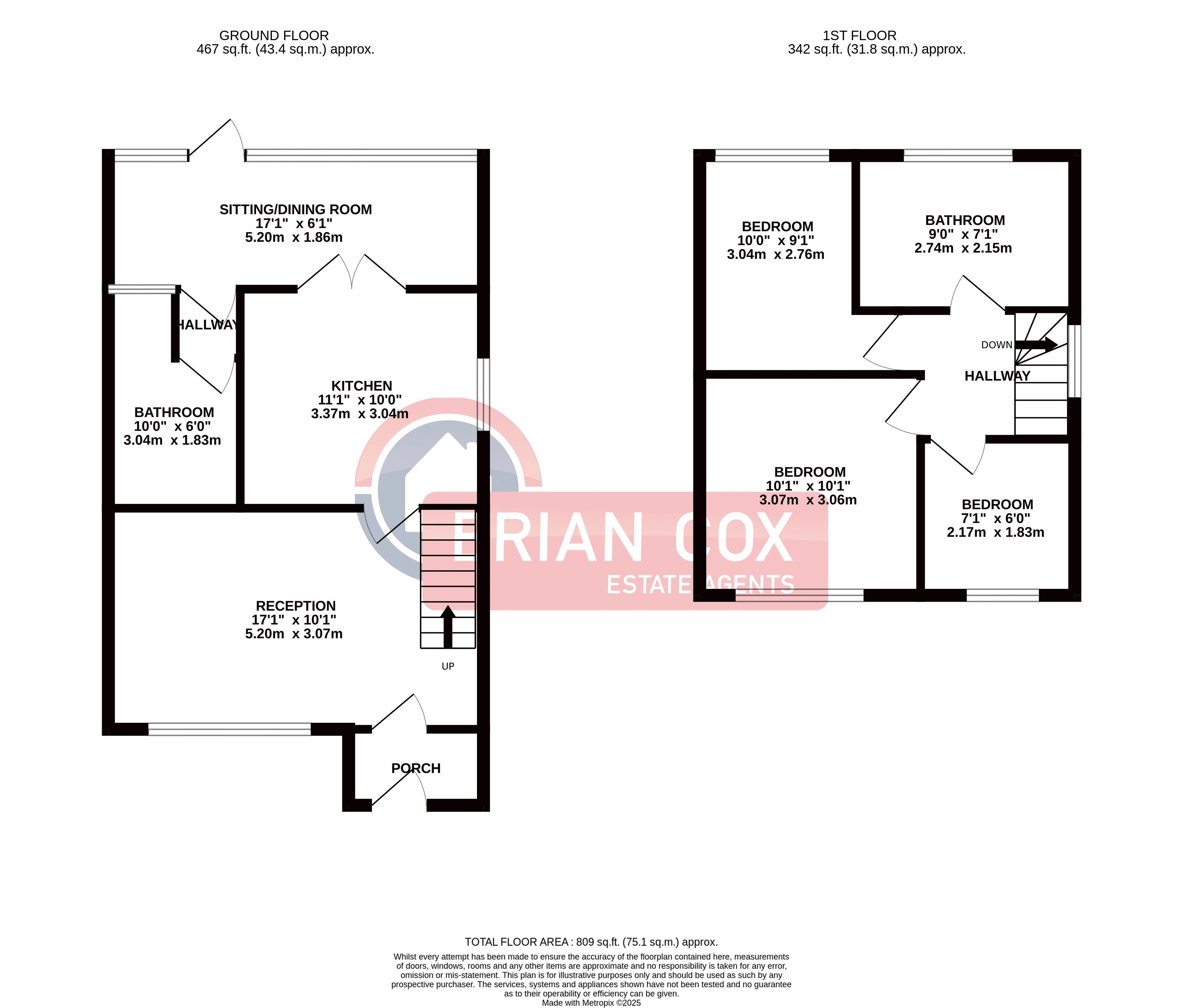 92, Park Lane, Hayes floorplan