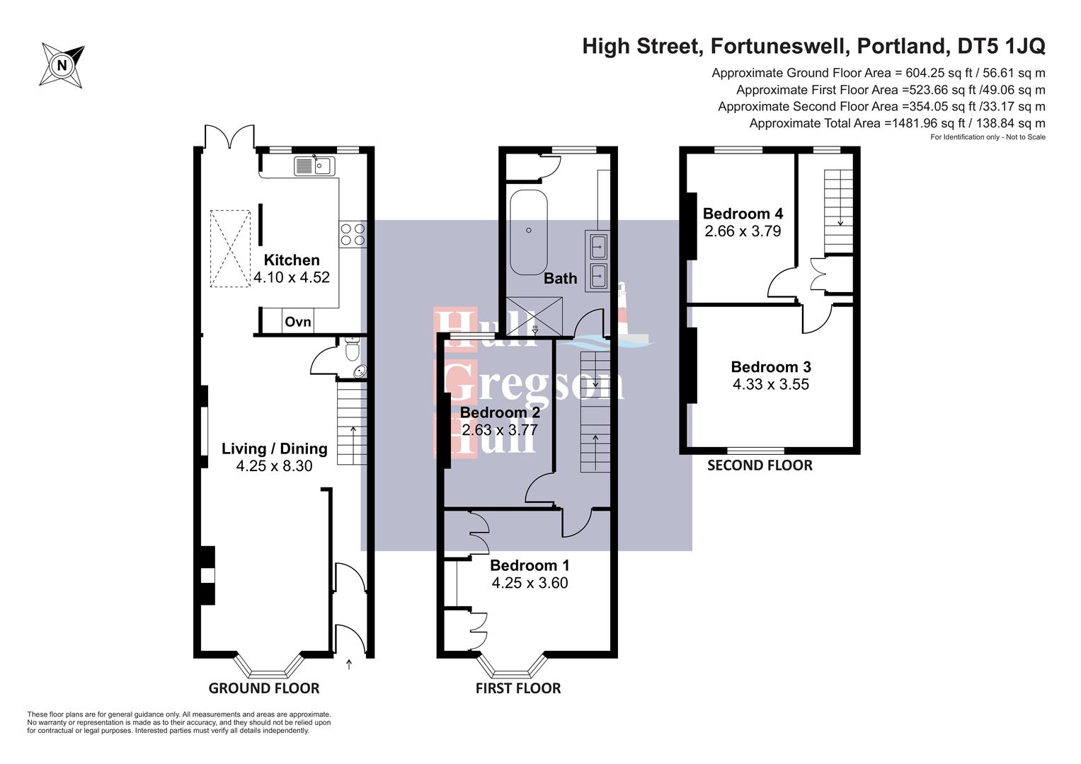 22, High Street, Portland floorplan