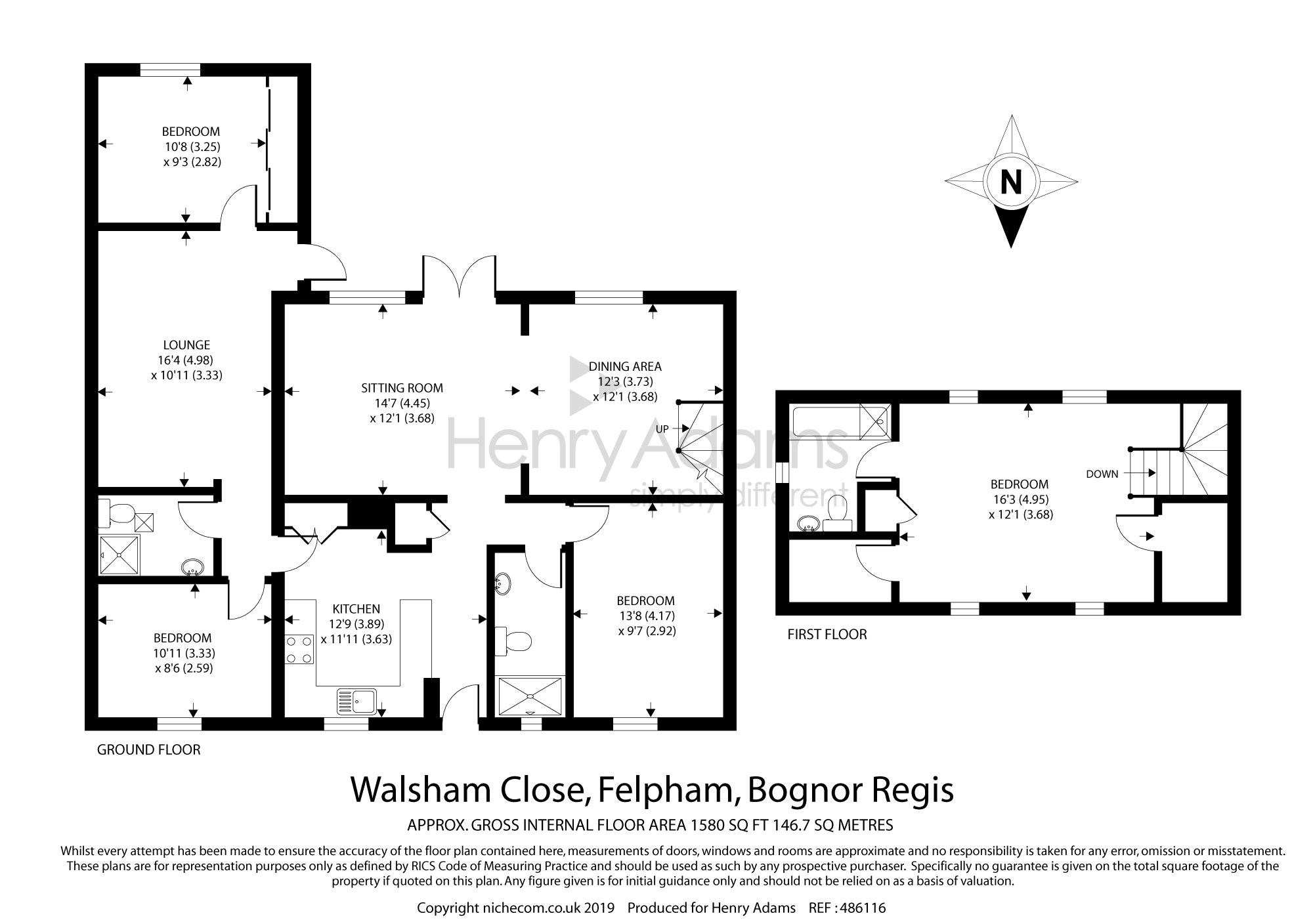 4 Bedrooms Chalet for sale in Walsham Close, Felpham, Bognor Regis PO22