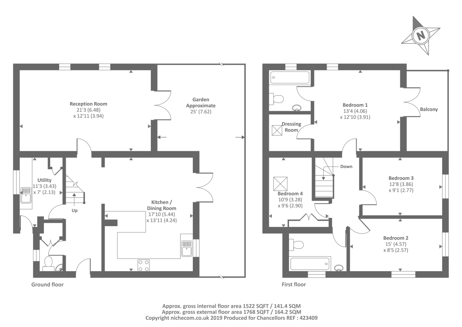 4 Bedrooms Detached house to rent in Newbury, Berkshire RG14