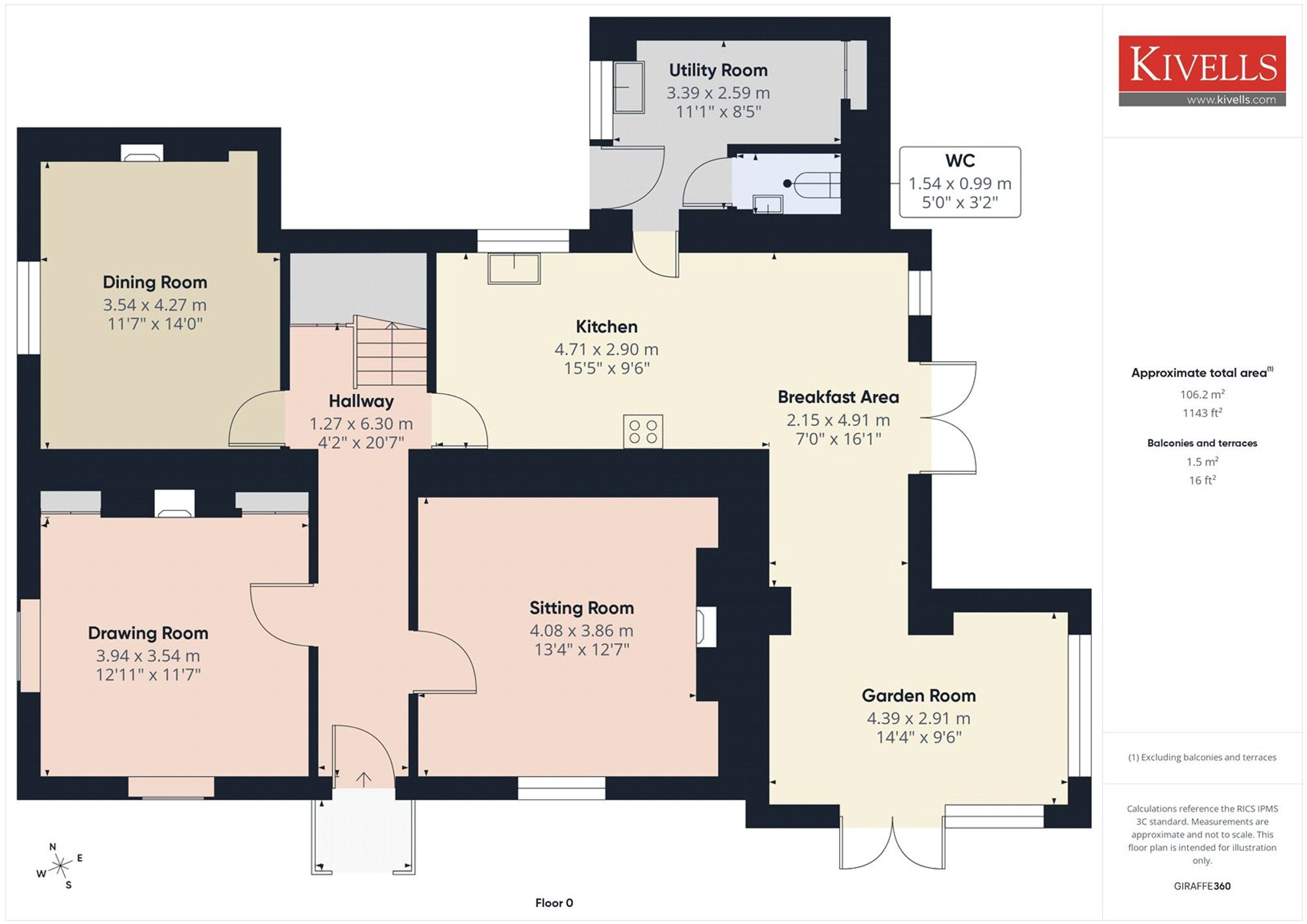 Penlaurel, Launceston floorplan