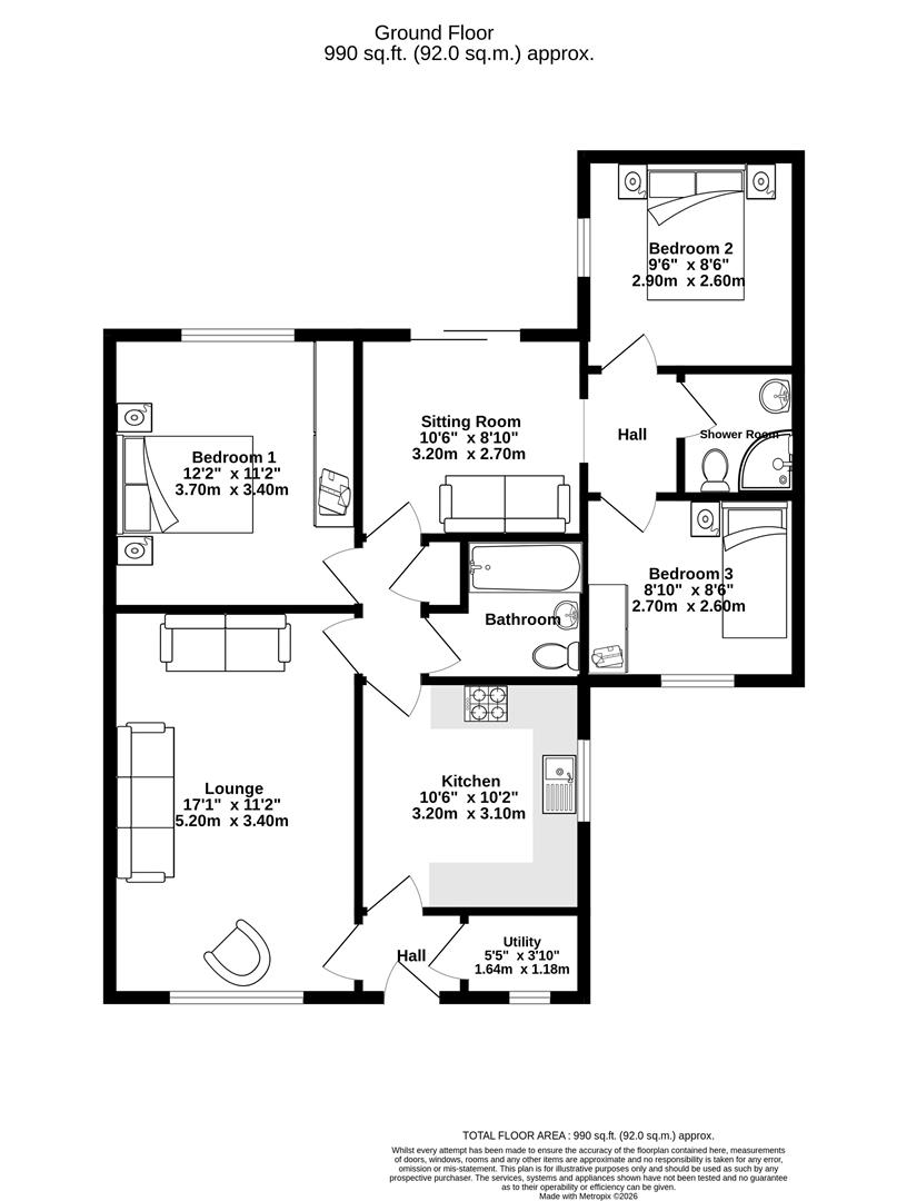 37, Courtneys, York floorplan