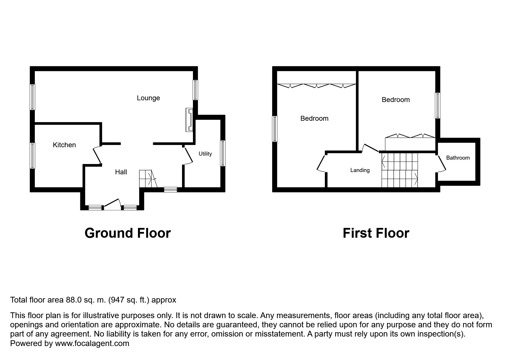 Bycullah Road, Enfield EN2, 2 bedroom semidetached house for sale