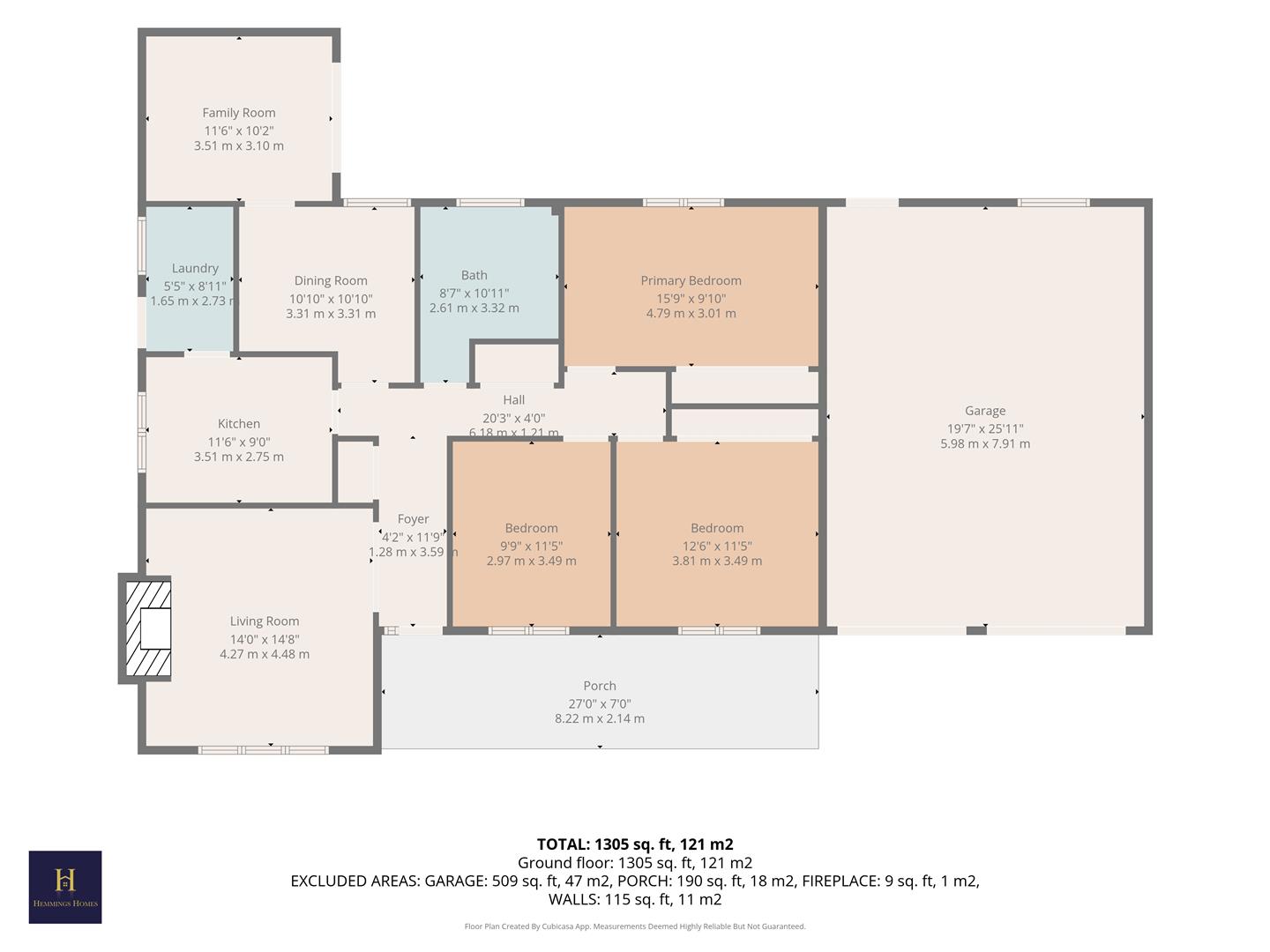 110, Leslie Street, Motherwell floorplan