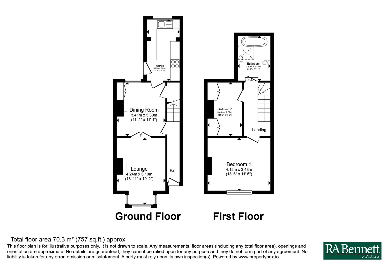 48, Granley Road, Gloucestershire floorplan