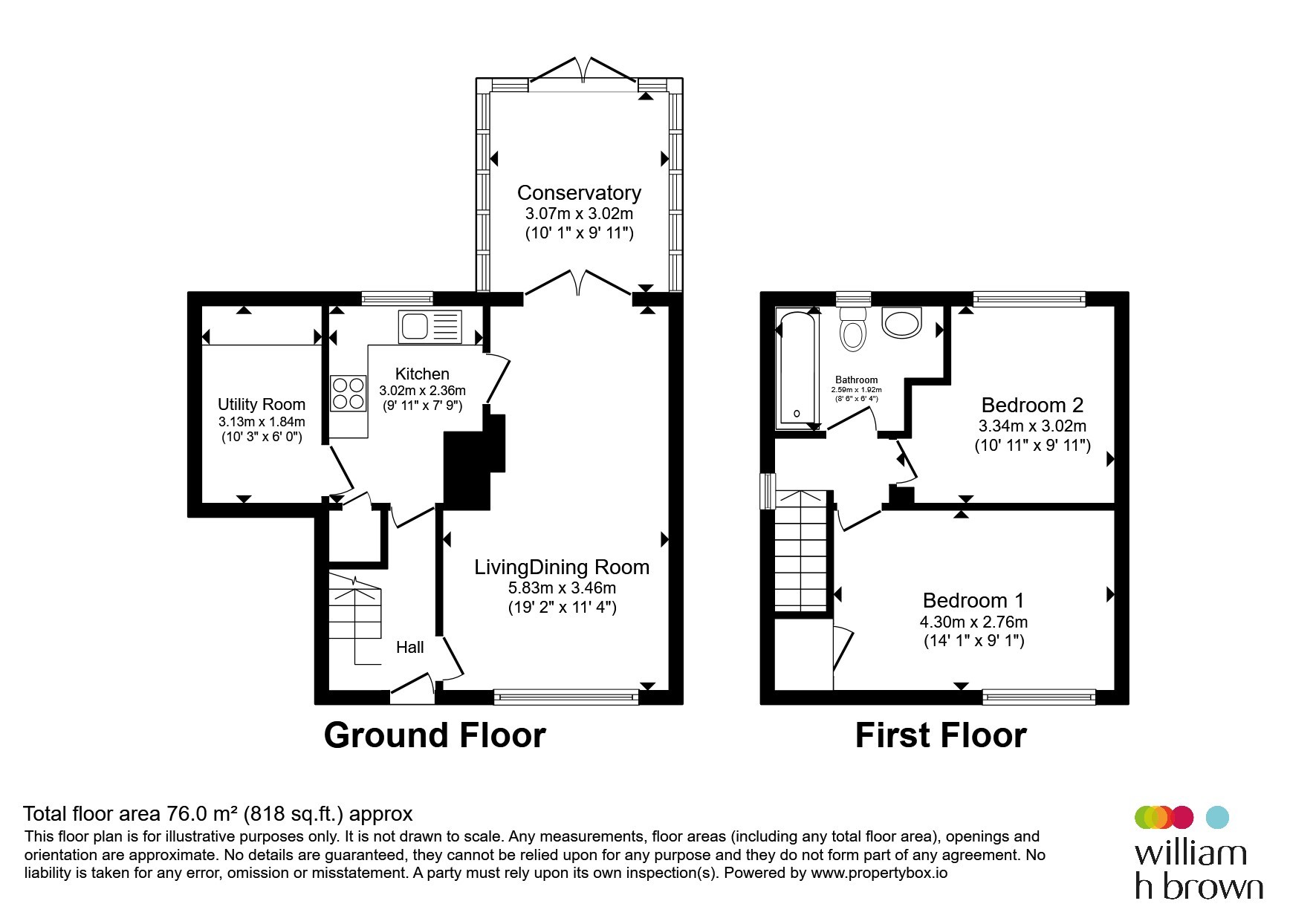 76, Acres Hall Crescent, PUDSEY floorplan