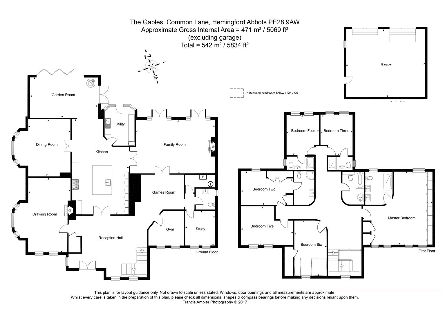 6 bed detached house for sale in Common Lane, Hemingford 