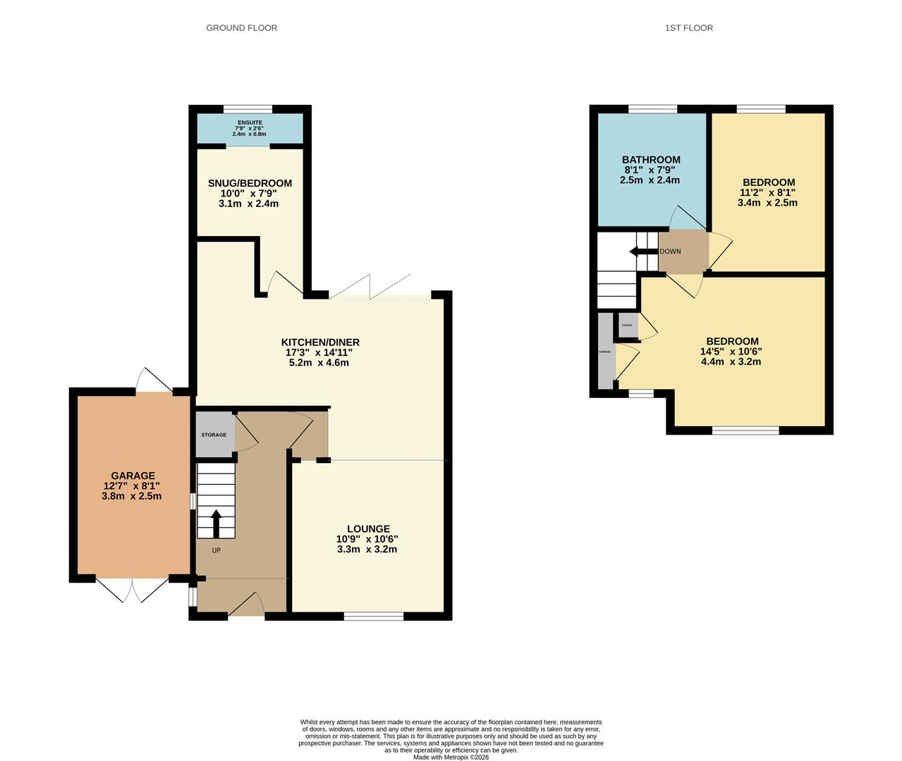 18, Northampton Road, Welford floorplan