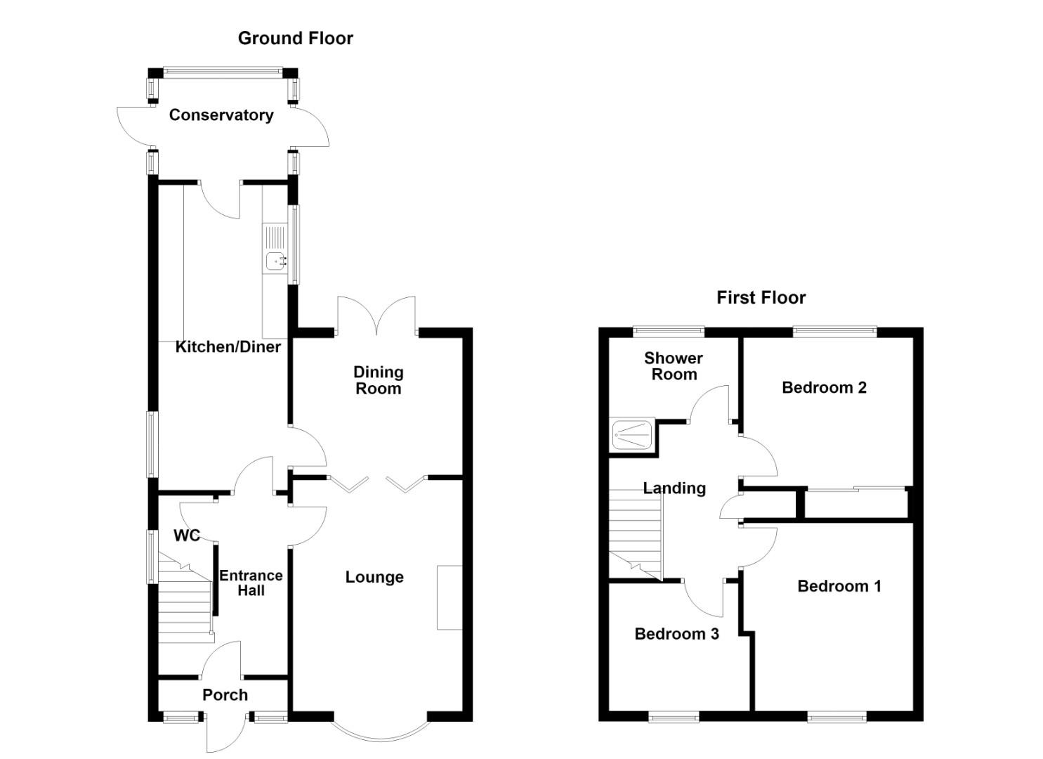 27, Cleveland Way, Thirsk floorplan