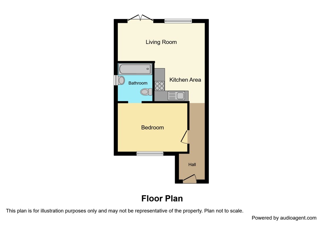 Mill Street, Bideford EX39, 1 bedroom flat to rent 66849028