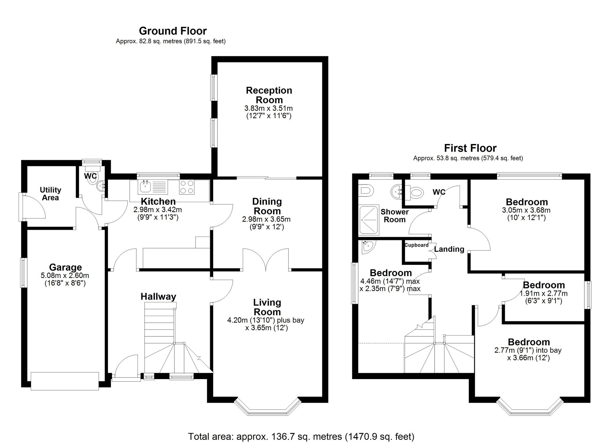 3 Parsons Way, Swindon floorplan