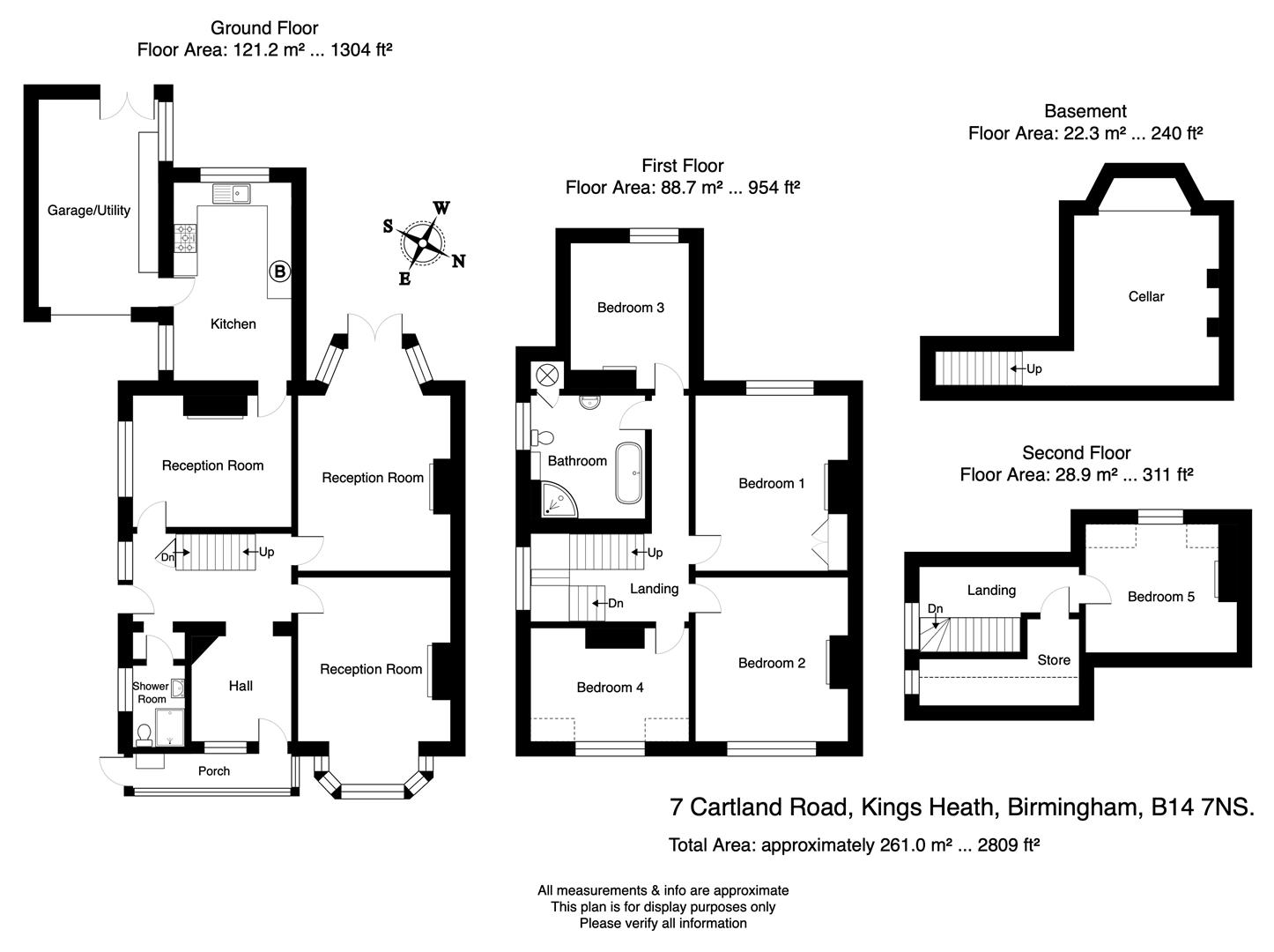 7, Cartland Road, Birmingham floorplan