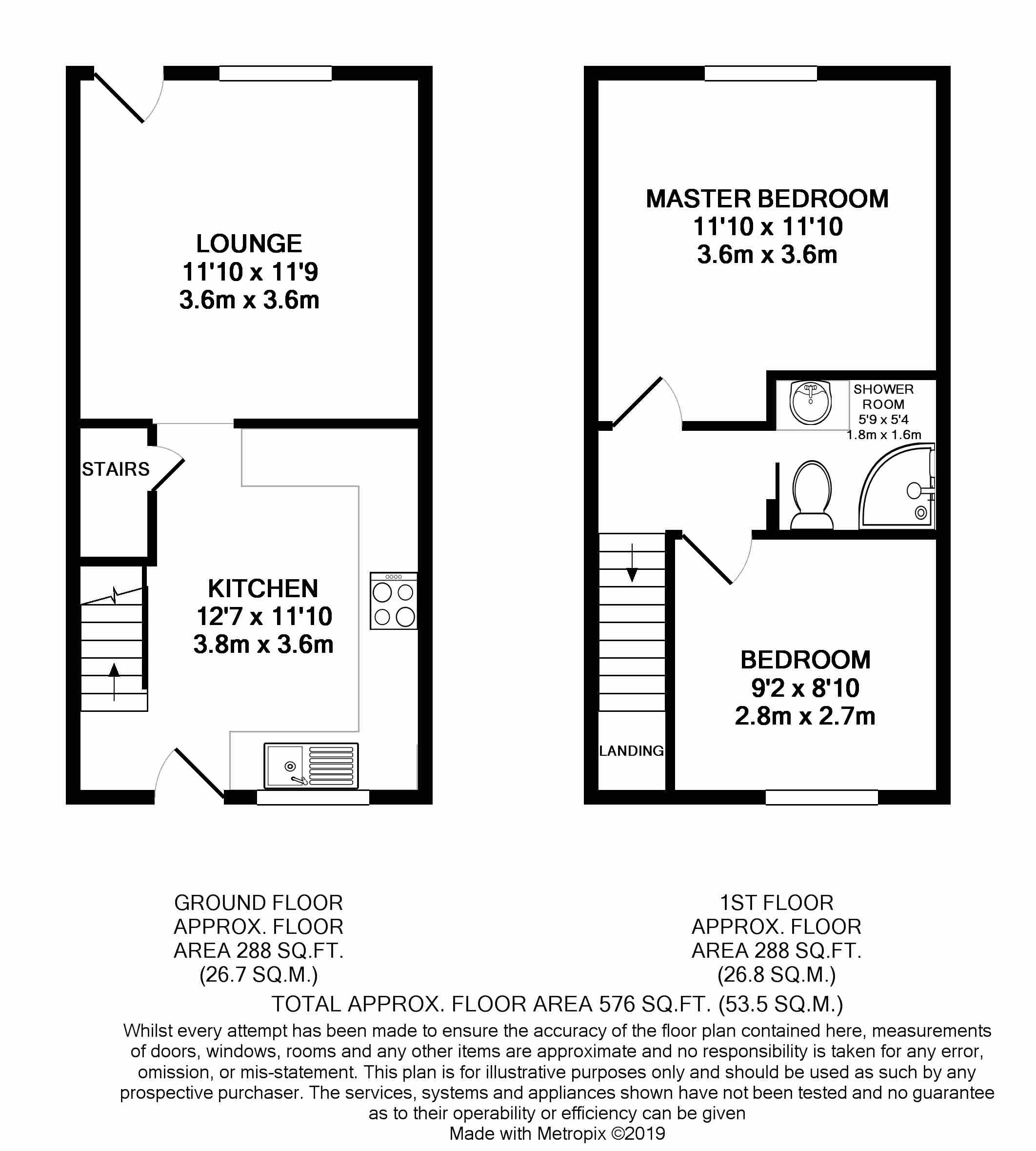 2 Bedrooms Terraced house for sale in Sheffield Road, Chesterfield S41