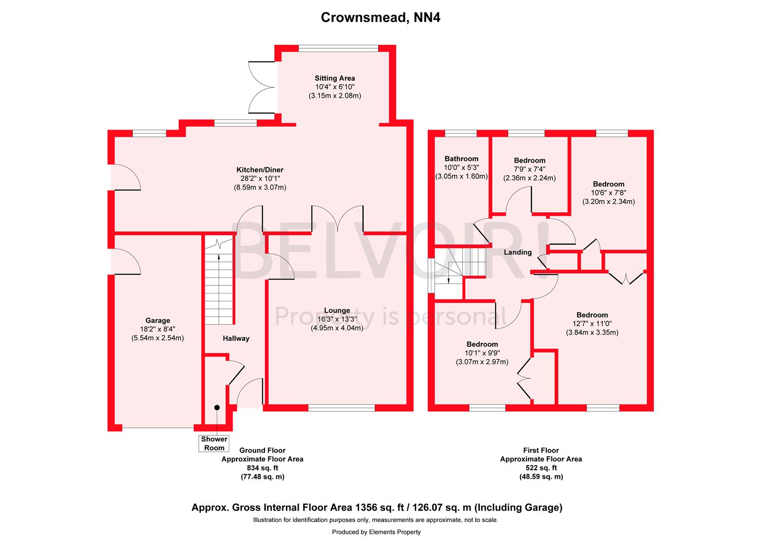 8, Crownsmead, Northampton floorplan