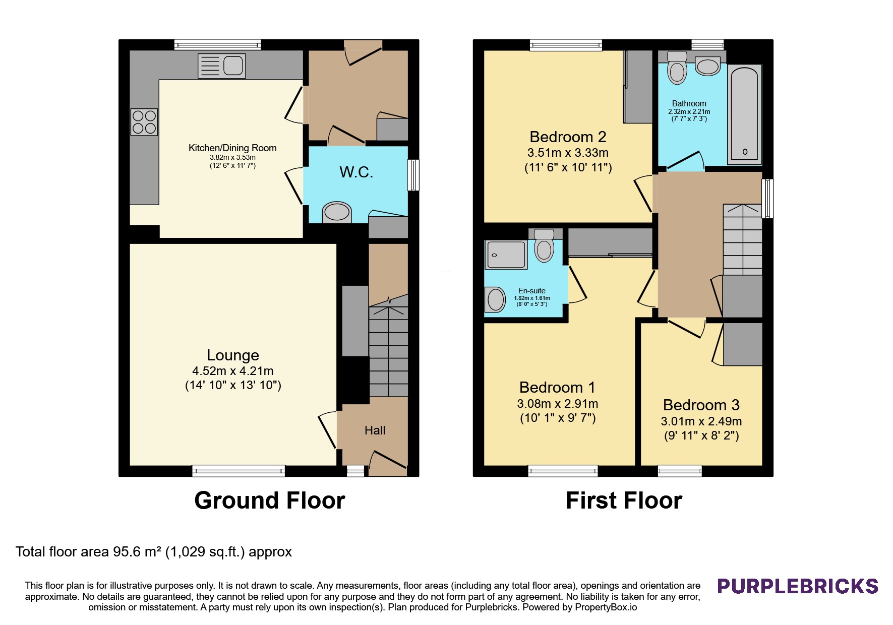 Prospecthill Quadrant, Glasgow floorplan