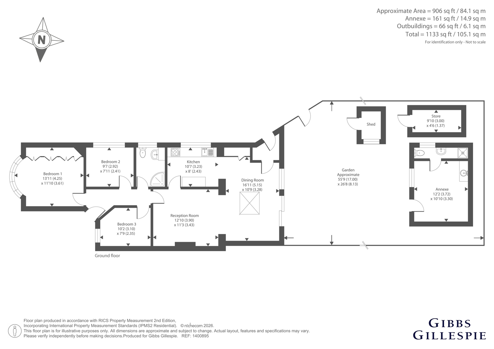 Westfield Way, Ruislip floorplan