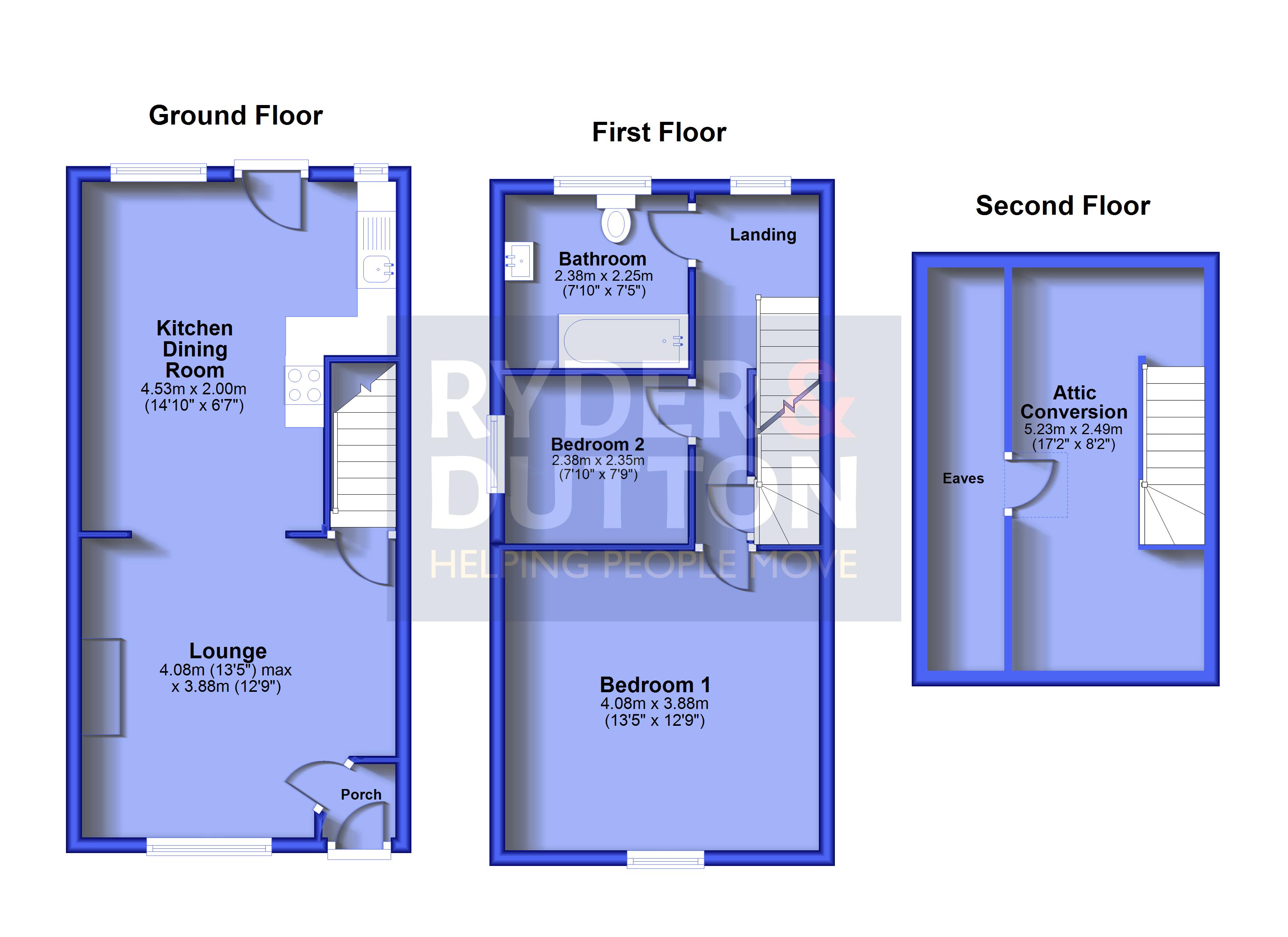7, Nuttall Street, Rossendale floorplan