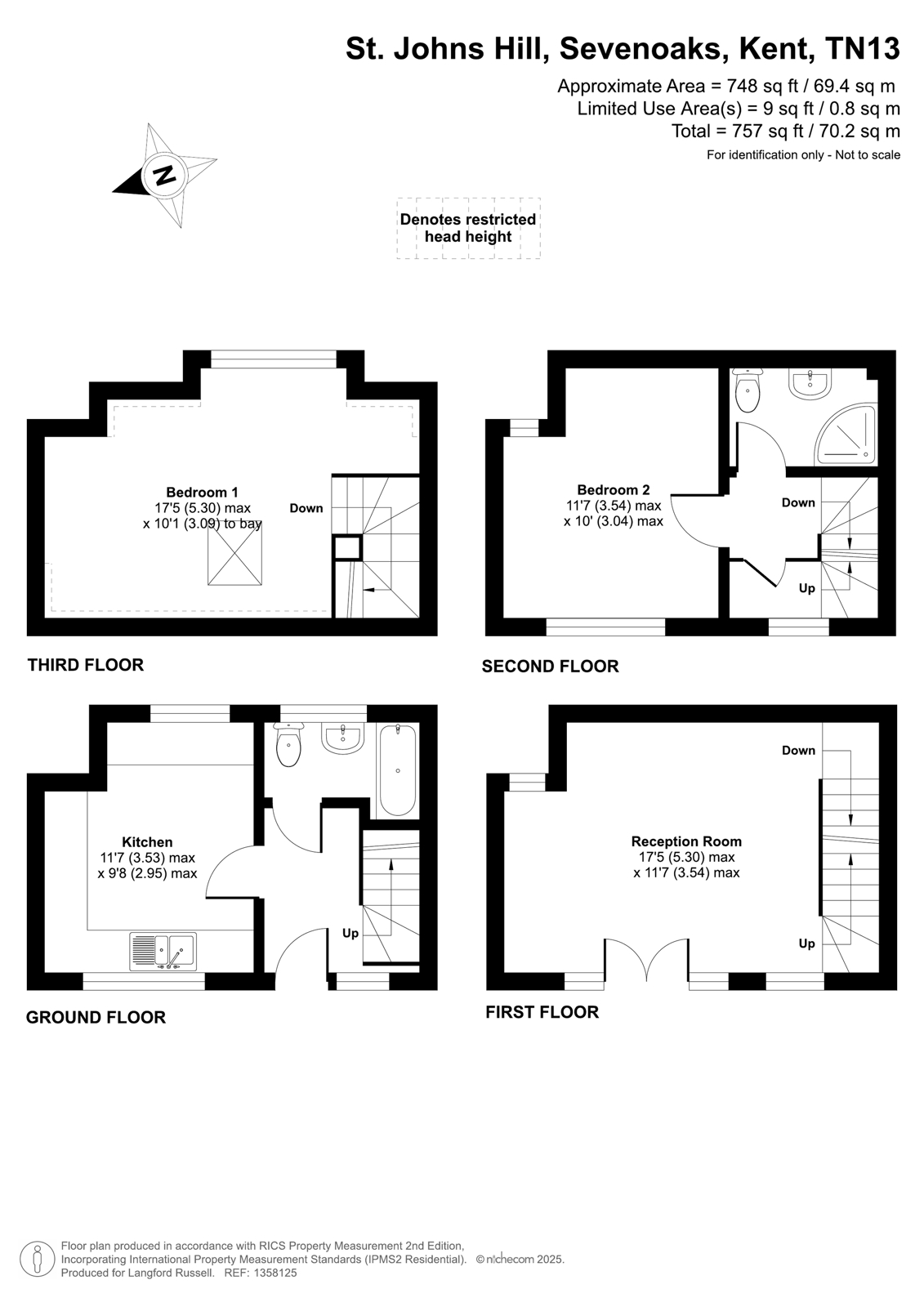 8B,, St. Johns Hill, Kent floorplan