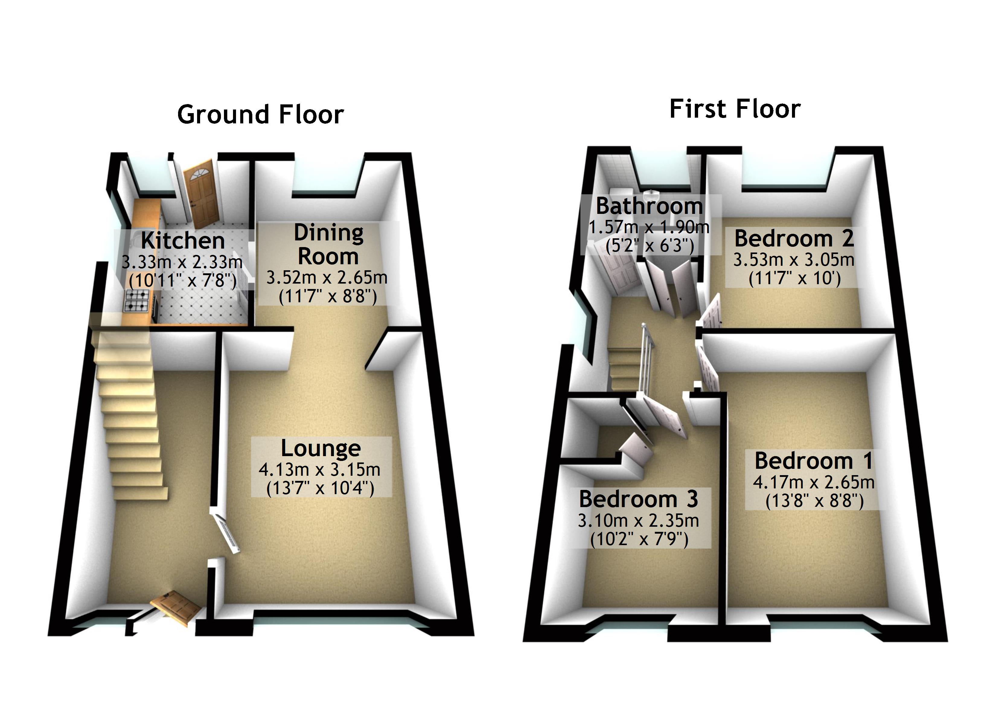 3 Bedrooms Villa for sale in Princes Crescent, Dollar, Clackmannanshire FK14