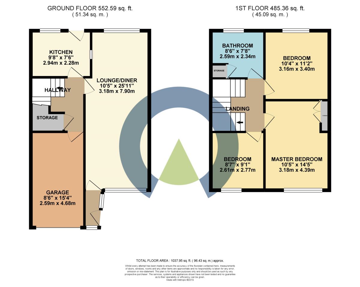 3 Bedrooms Terraced house for sale in Grasscroft, Kingsthorpe, Northampton NN2