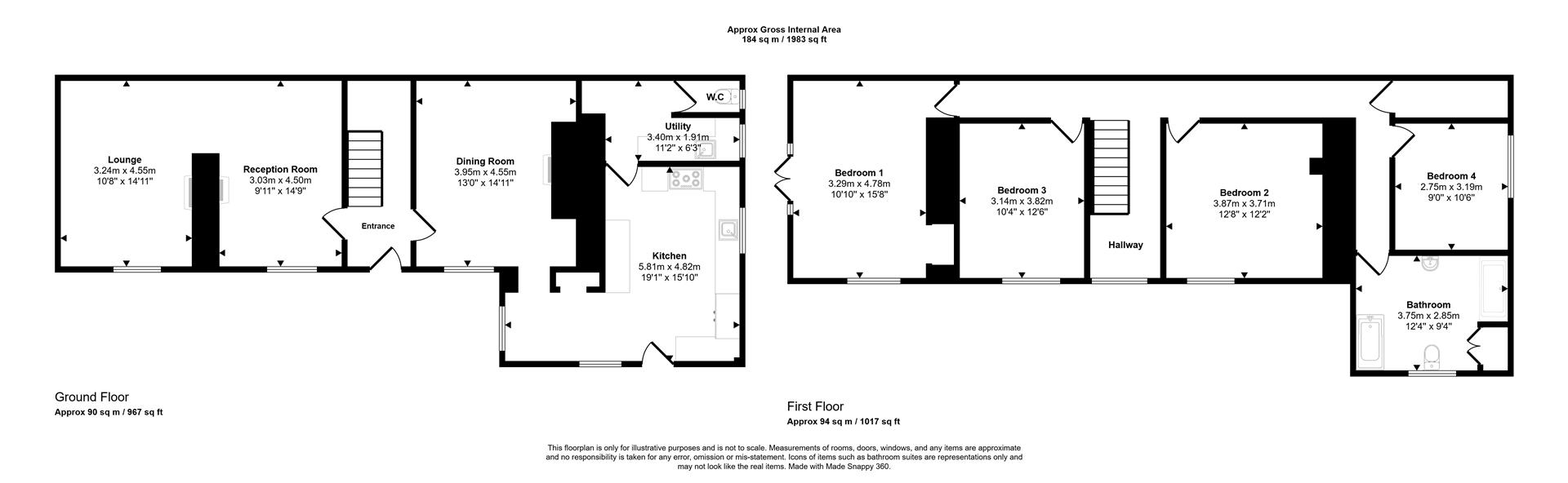 Gwendraeth View, Kidwelly floorplan