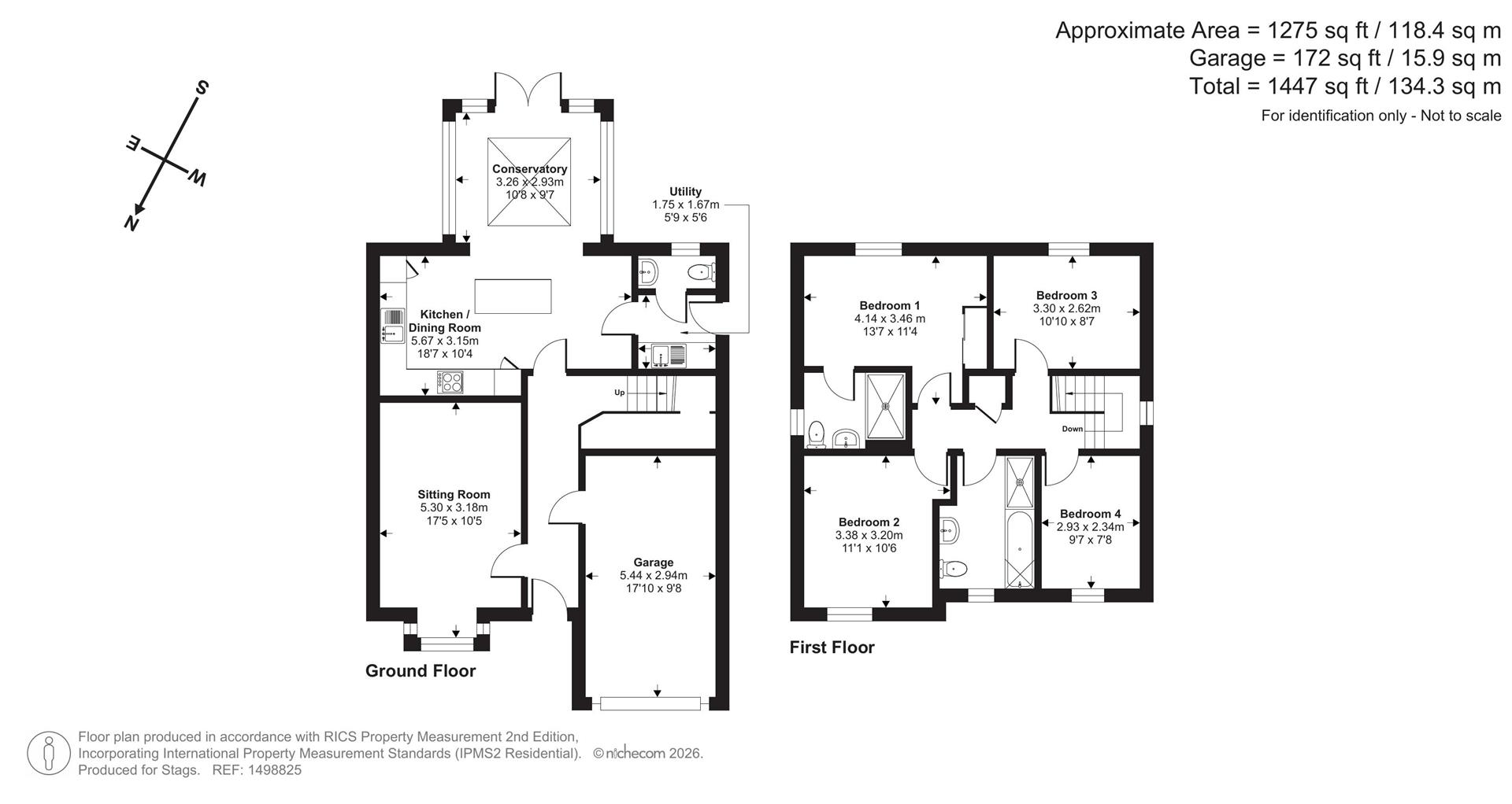 41, Woodberry Down Way, Lyme Regis floorplan