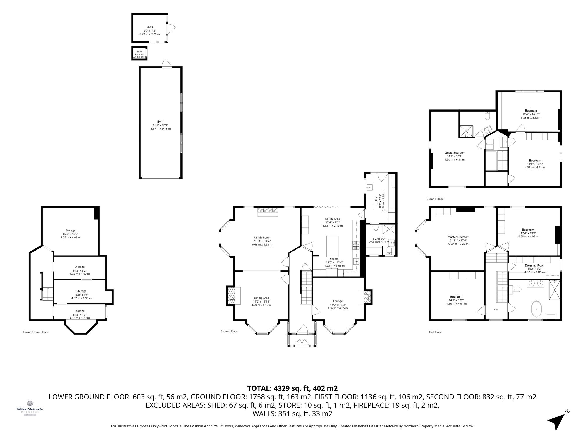 17 Westminster Road, Manchester floorplan
