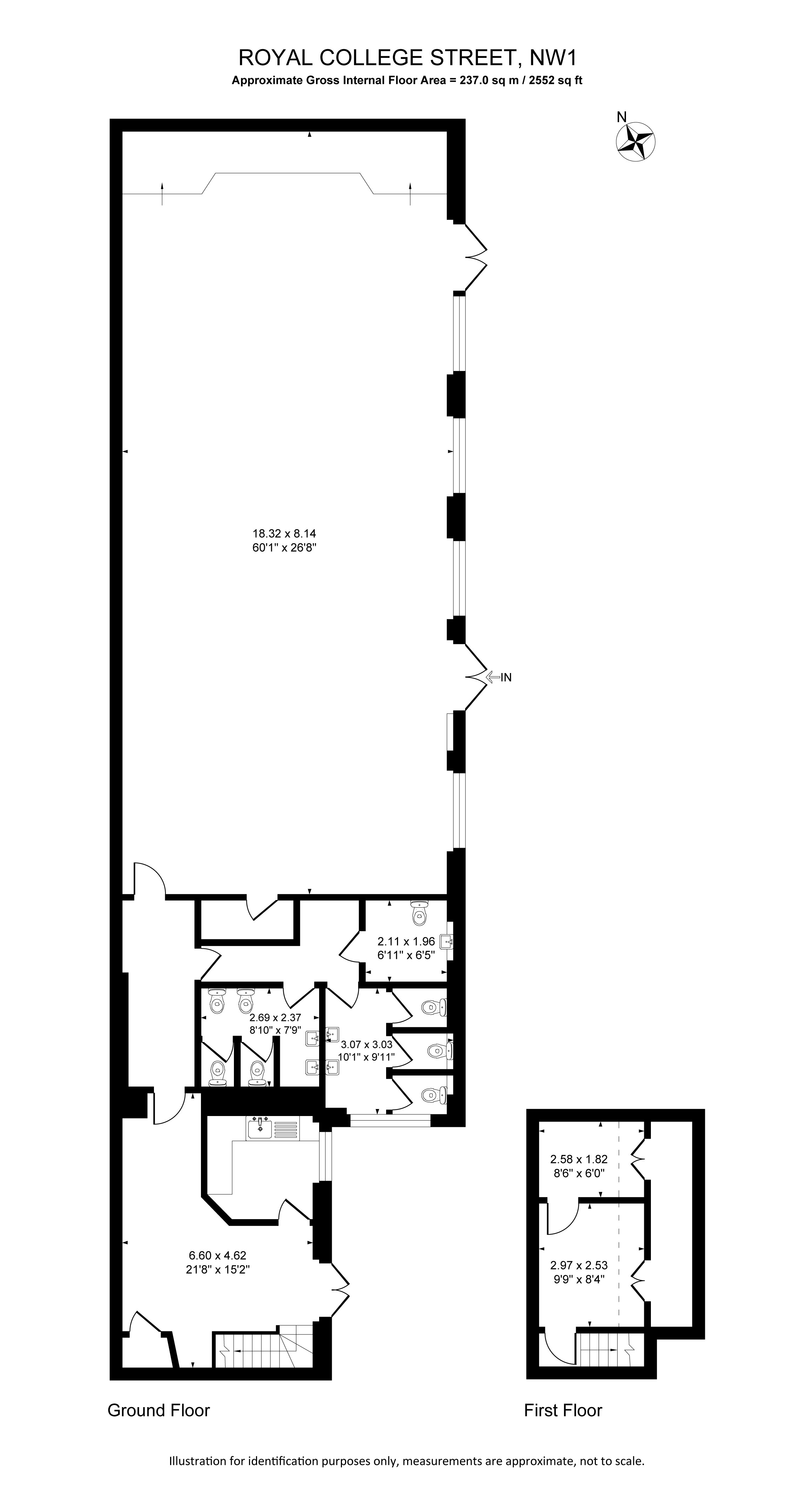 00TT, London Family Centre, Chichester Court, Royal Coll, Kentish Town floorplan