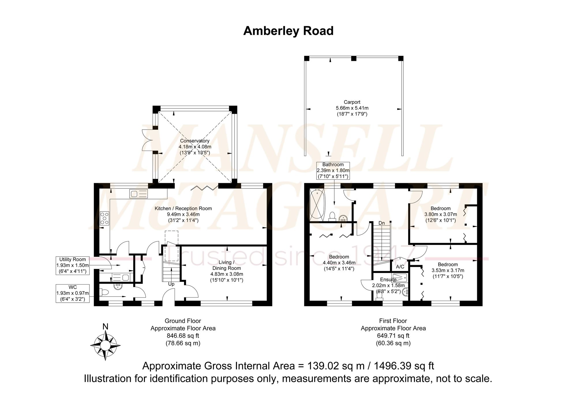 Laurel Cottage Amberley Road, Pulborough floorplan