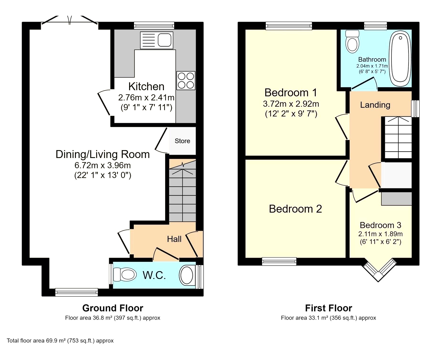 10, Thornton Close, Cheshire floorplan