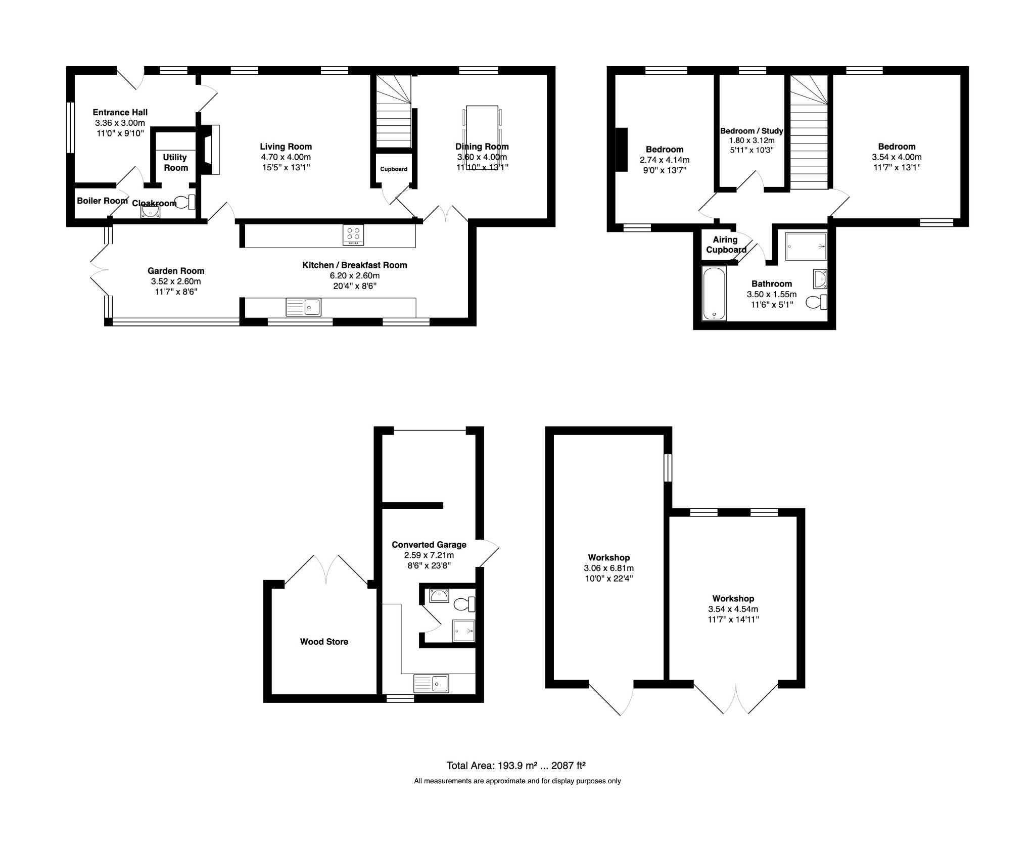 Clifton Cottage, Raynham Road, Fakenham floorplan