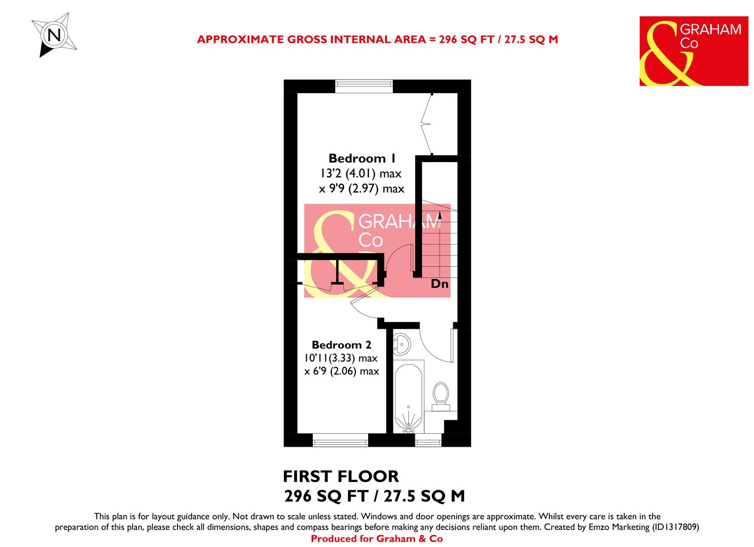 51, Celtic Drive, Andover floorplan