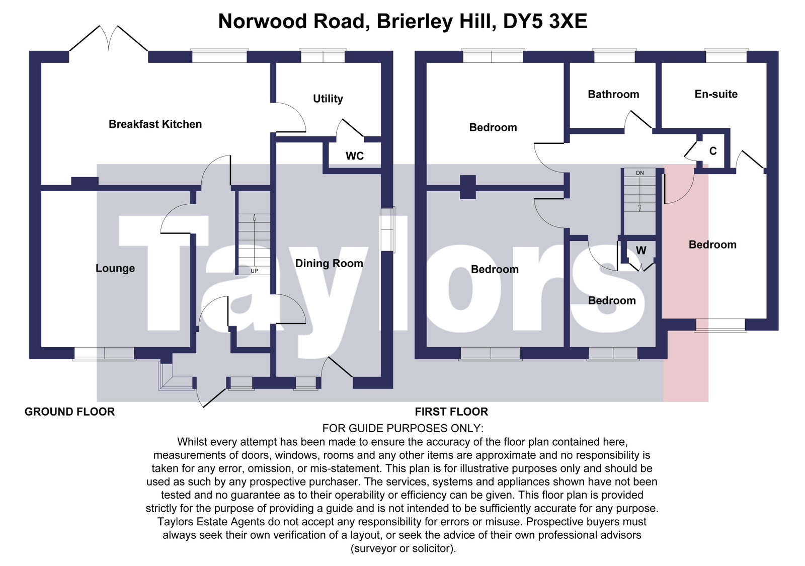 62, Norwood Road, Brierley Hill floorplan