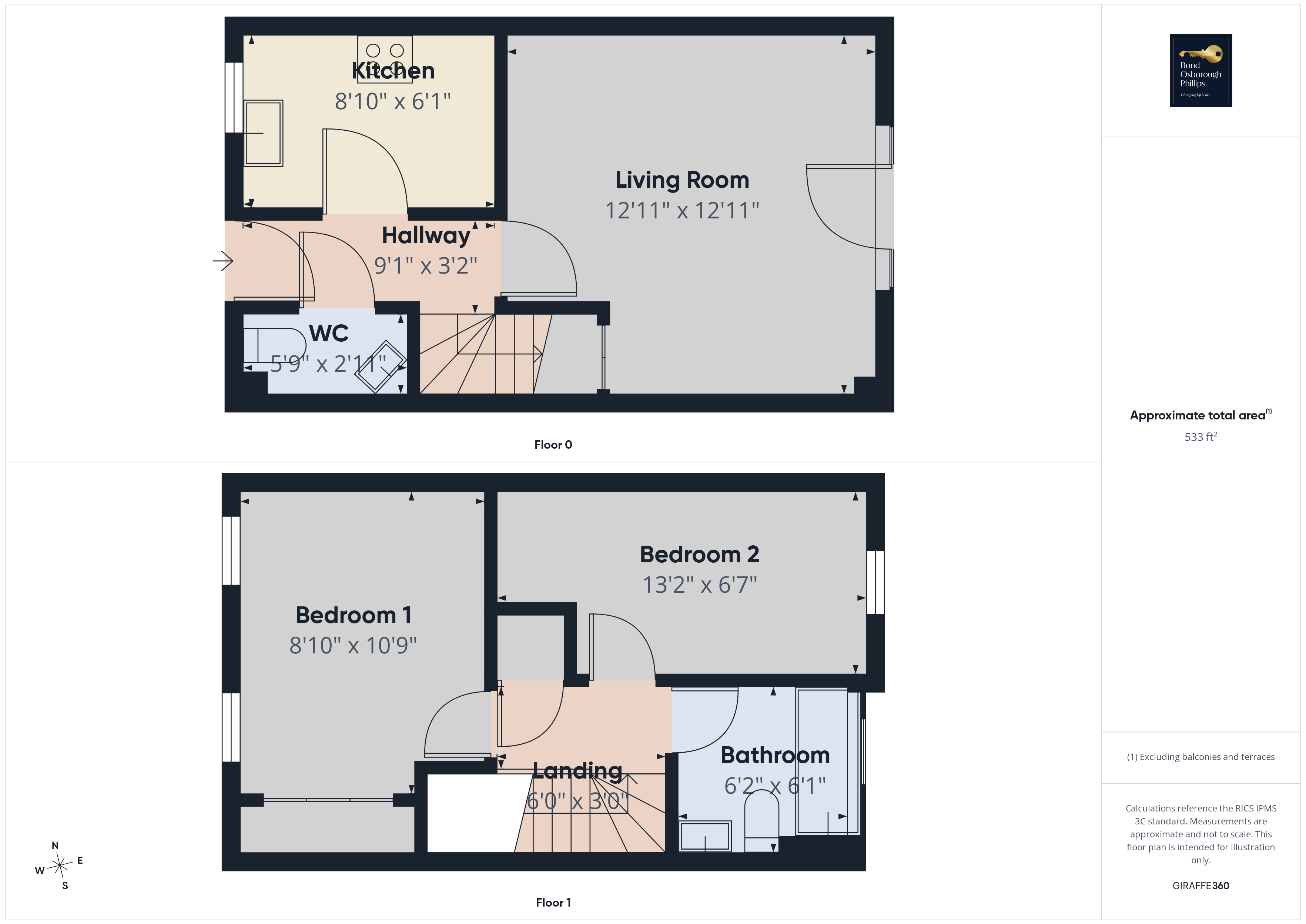 5, Vicks Meadow, Okehampton floorplan