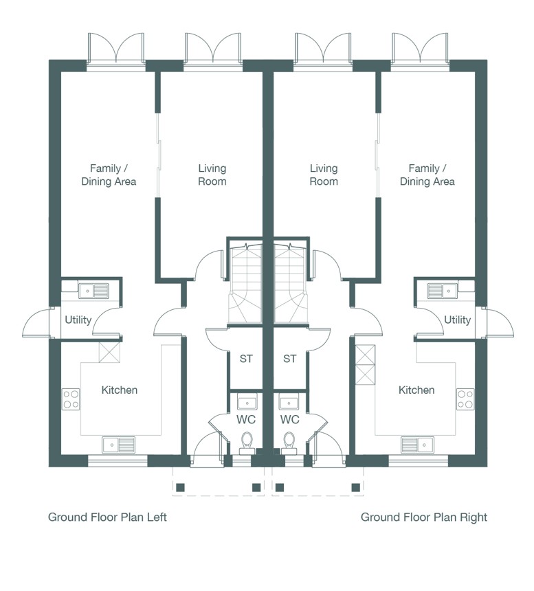 Plot 68, Chilmington Rise, Ashford floorplan