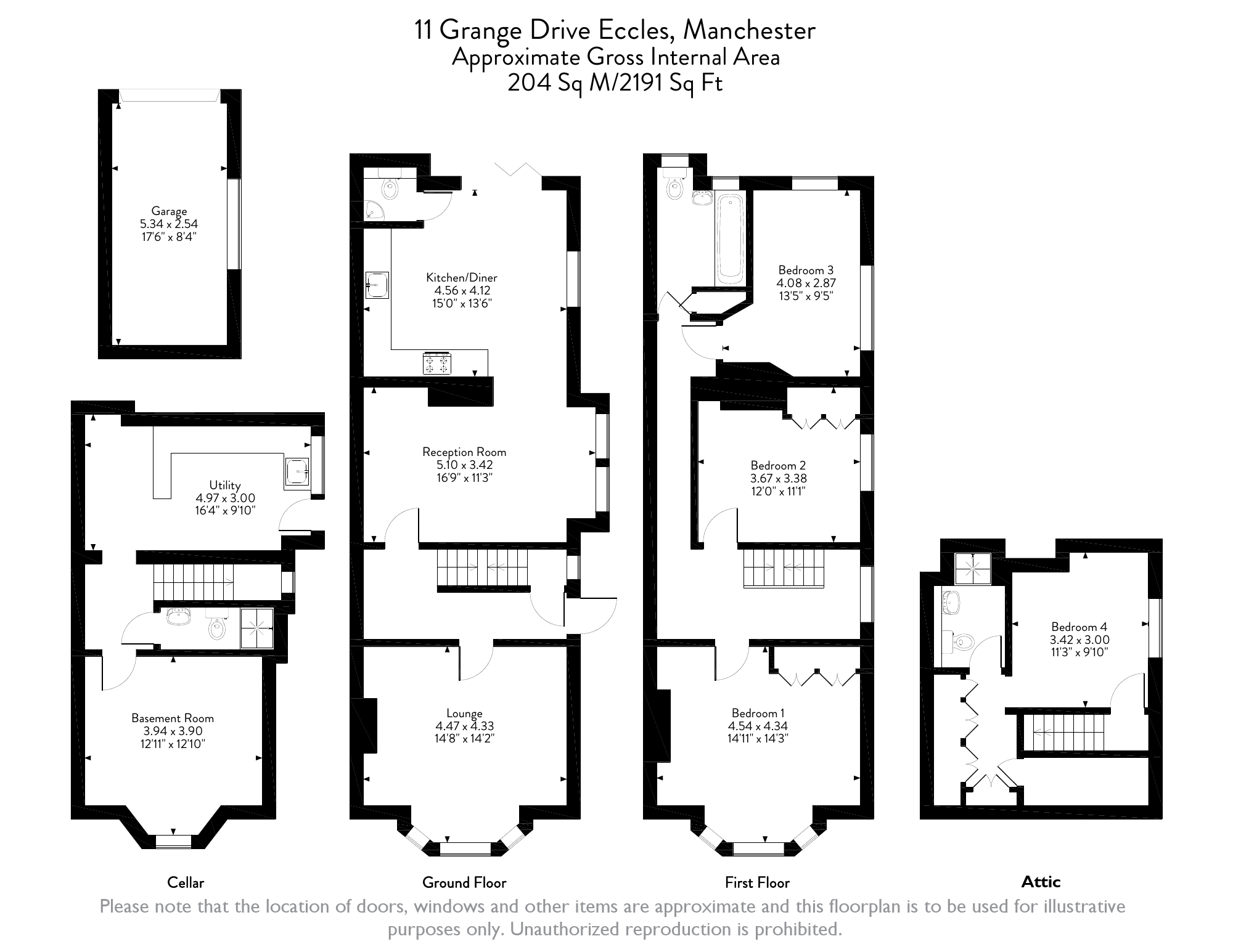 4 Bedrooms Semi-detached house for sale in Grange Drive, Eccles, Manchester M30