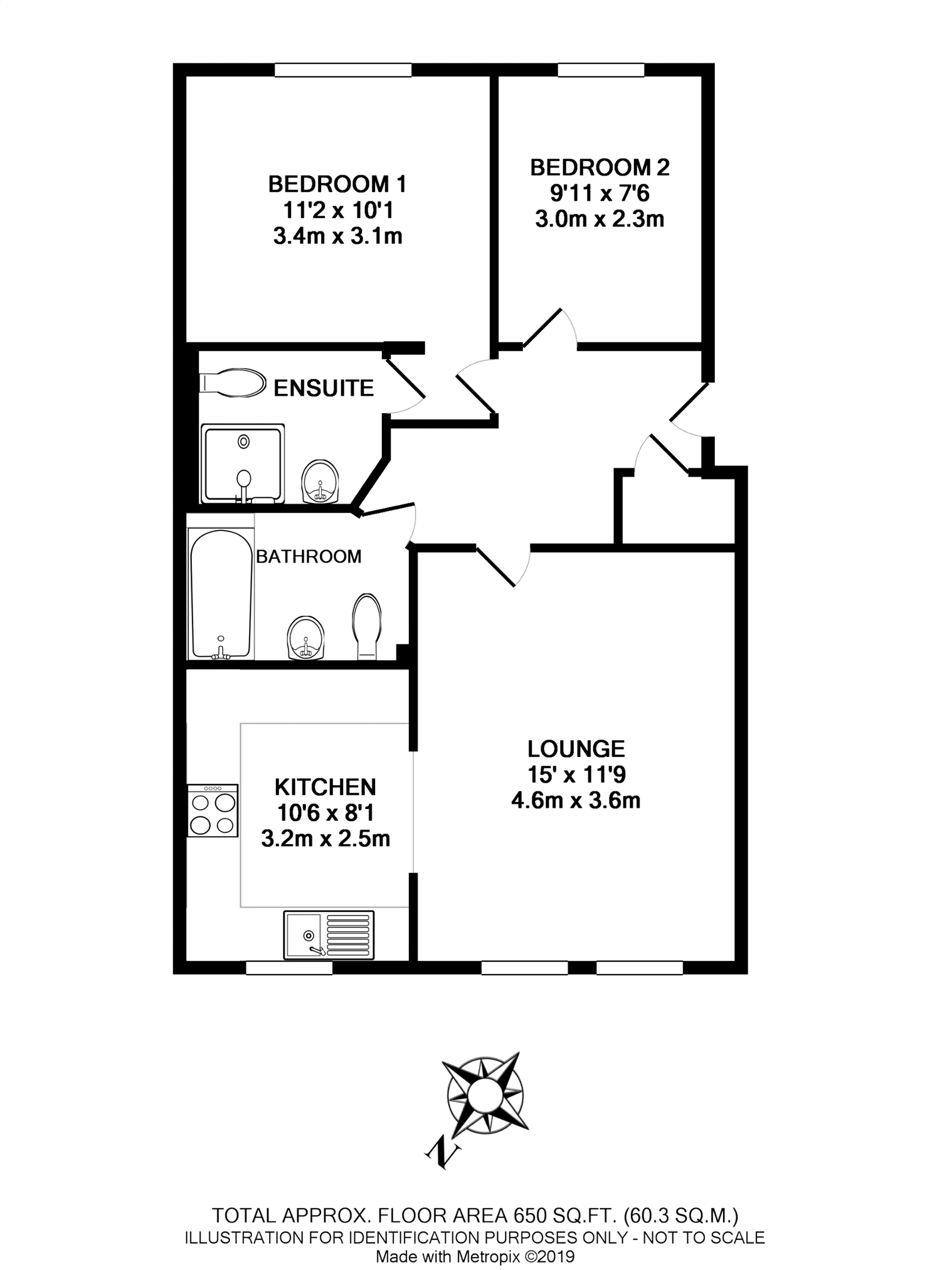 Whitehouse Court, York floorplan