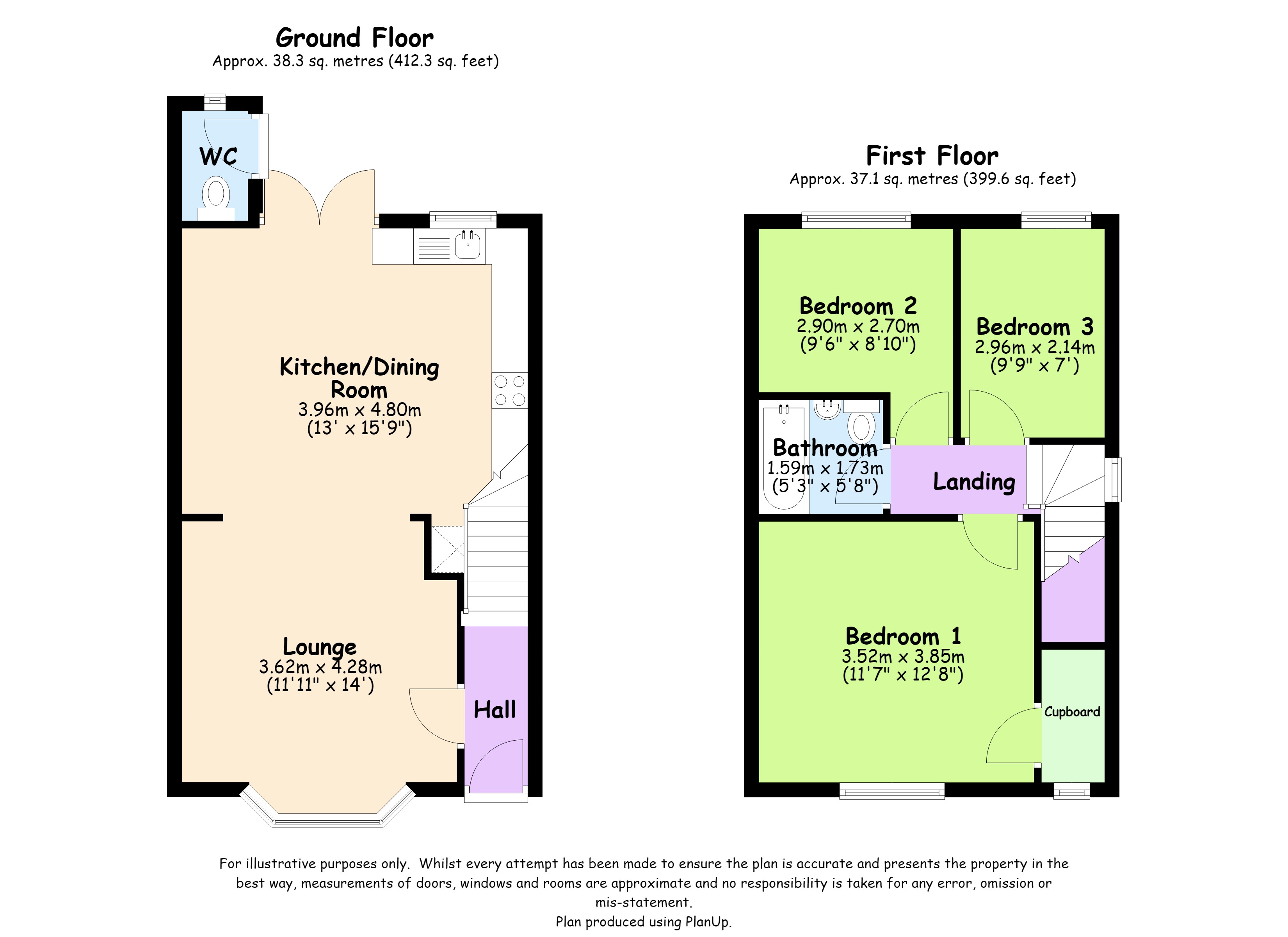 27, Hayes Lane, Coventry floorplan