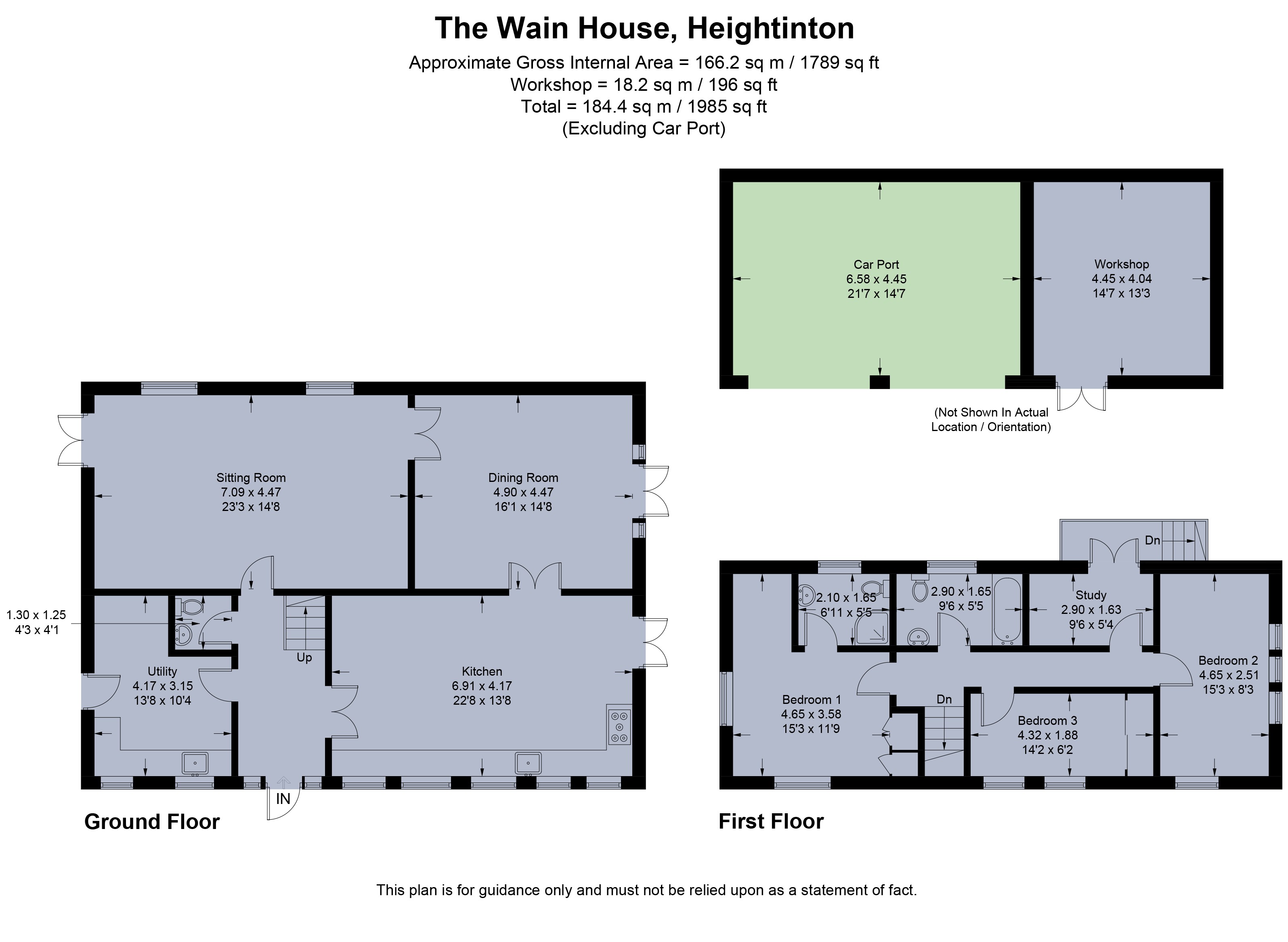 The Wain House, Chapel Farm,, Heightington, Worcestershire floorplan