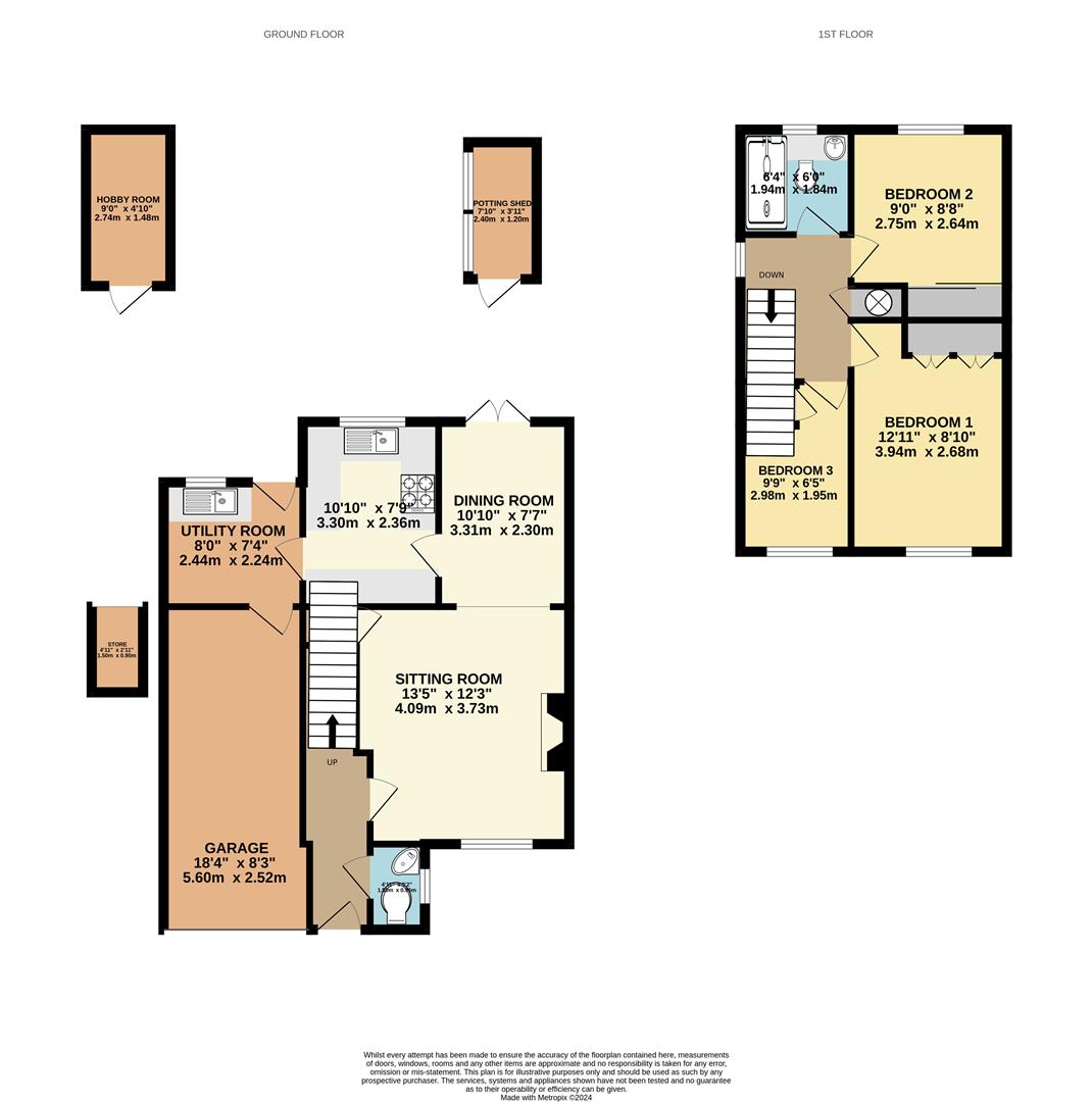 3, Morley Drive, Yelverton floorplan