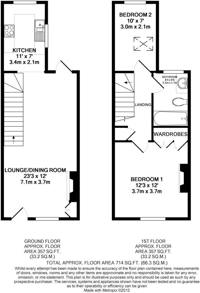 4 Park Cottages, Buckhurst Lane, Sevenoaks floorplan