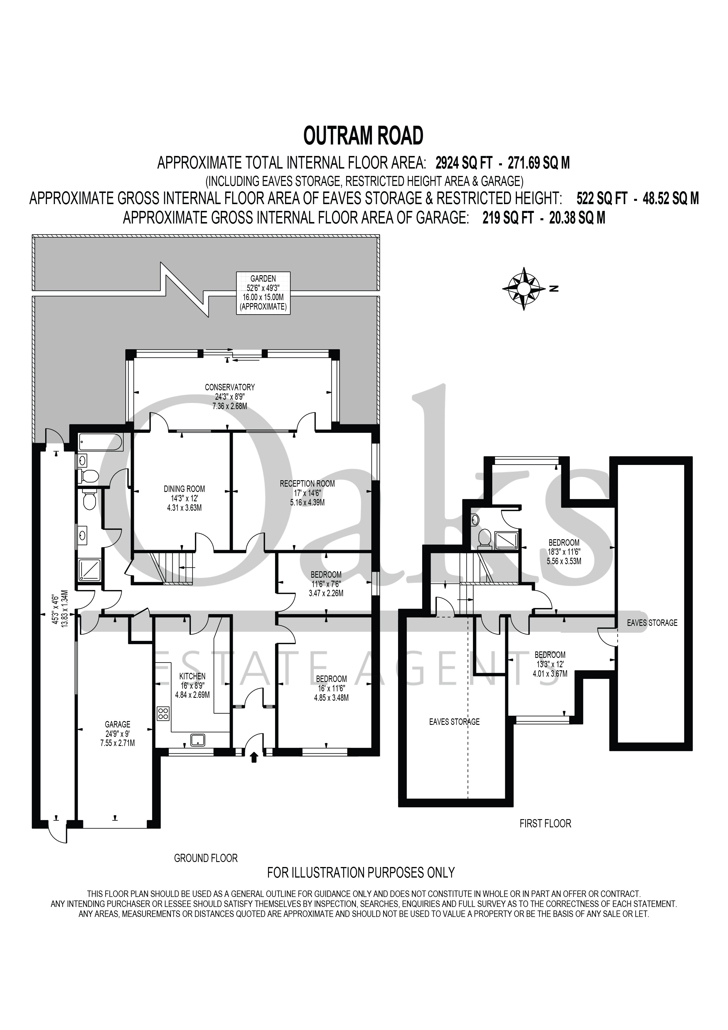 17, Outram Road, Surrey floorplan