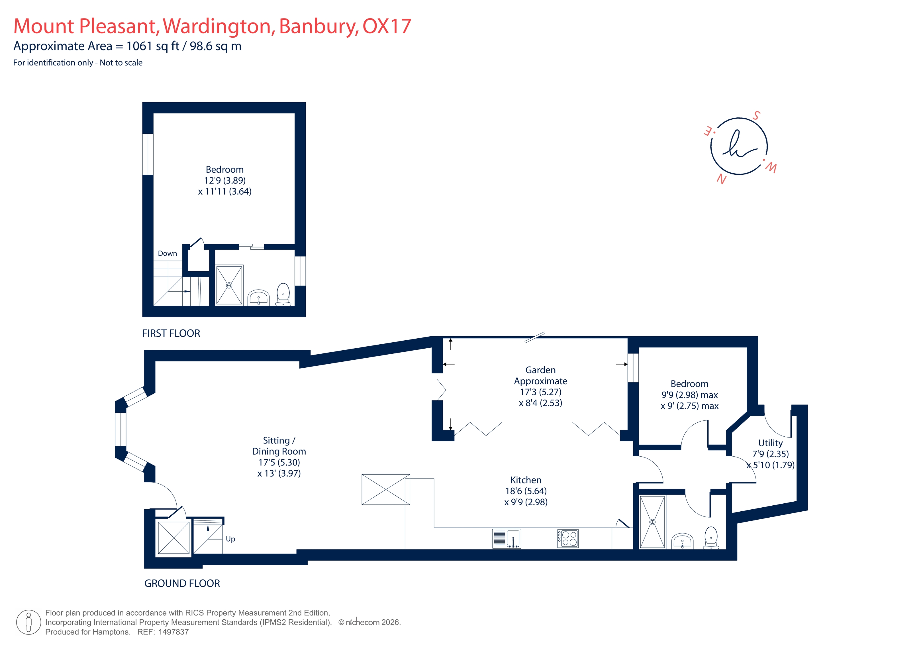 2, Mount Pleasant, Wardington floorplan